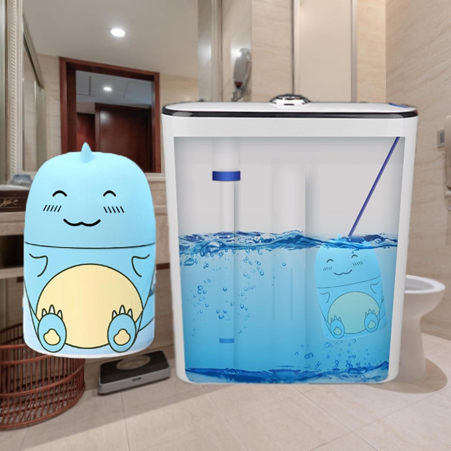 Limpiador de Inodoro Dinosaurio Krazy Clean Pro Azul 335g