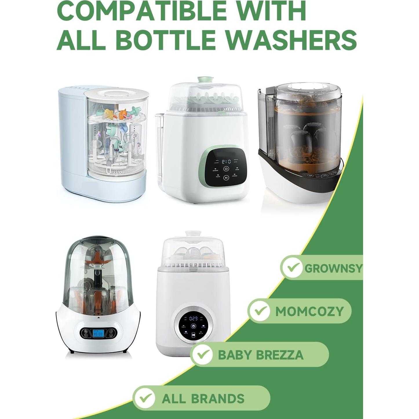 Tabletas detergente Shinyclean para botellas 120 unidades