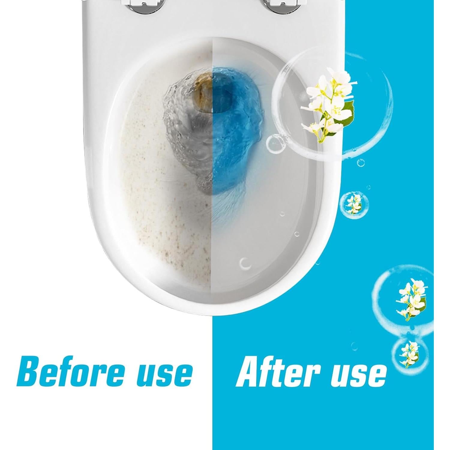Tabletas Limpiadoras de Inodoro MMIOFANT Azul - Paquete de 2