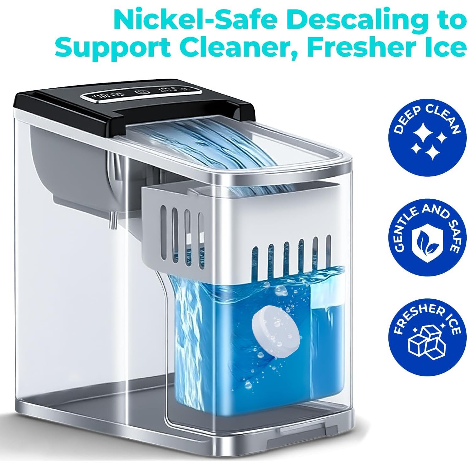 Limpiador de Máquina de Hielo CleanCrown - 36 Tabletas Desincrustantes