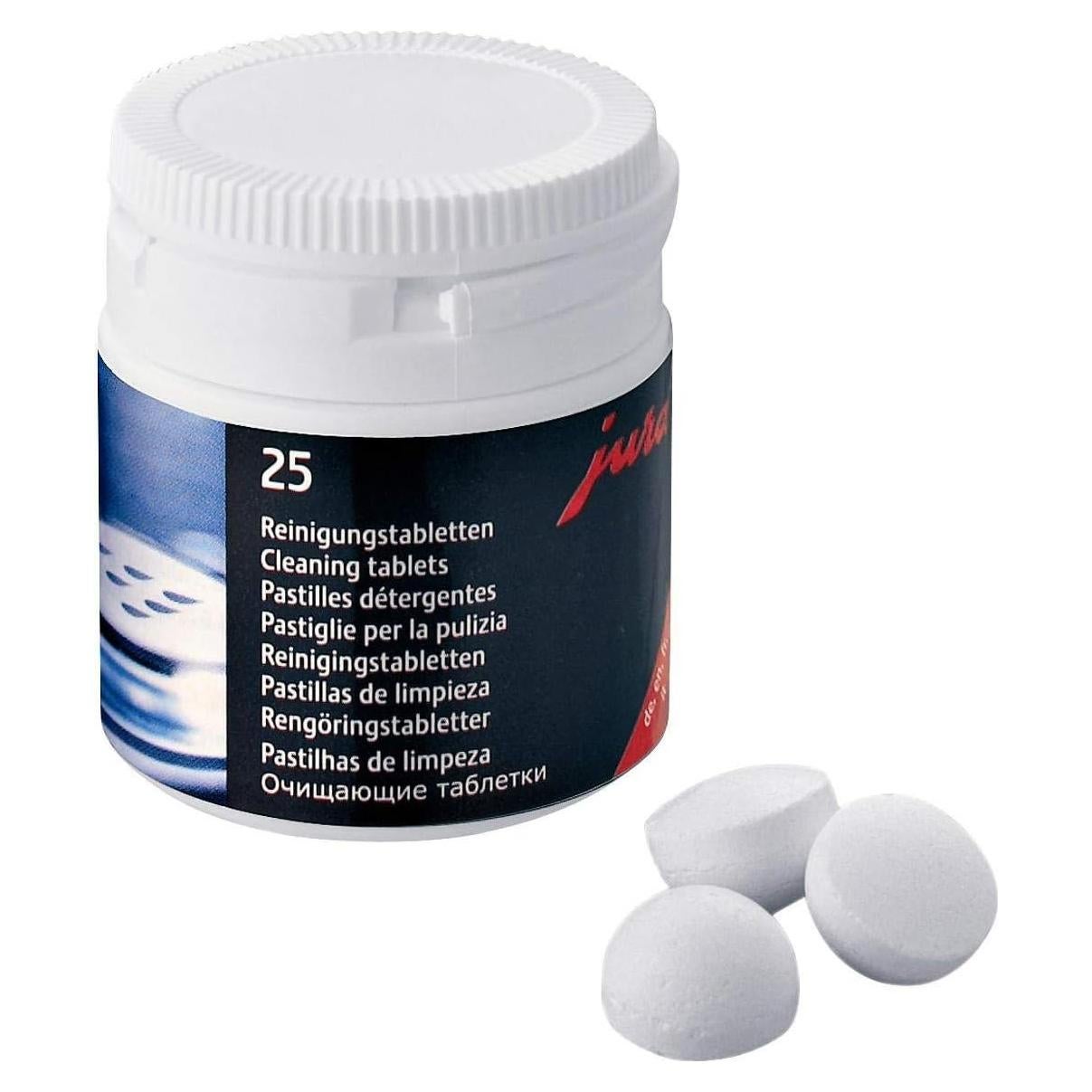 Tabletas de limpieza 2 fases Jura para café automático 100u