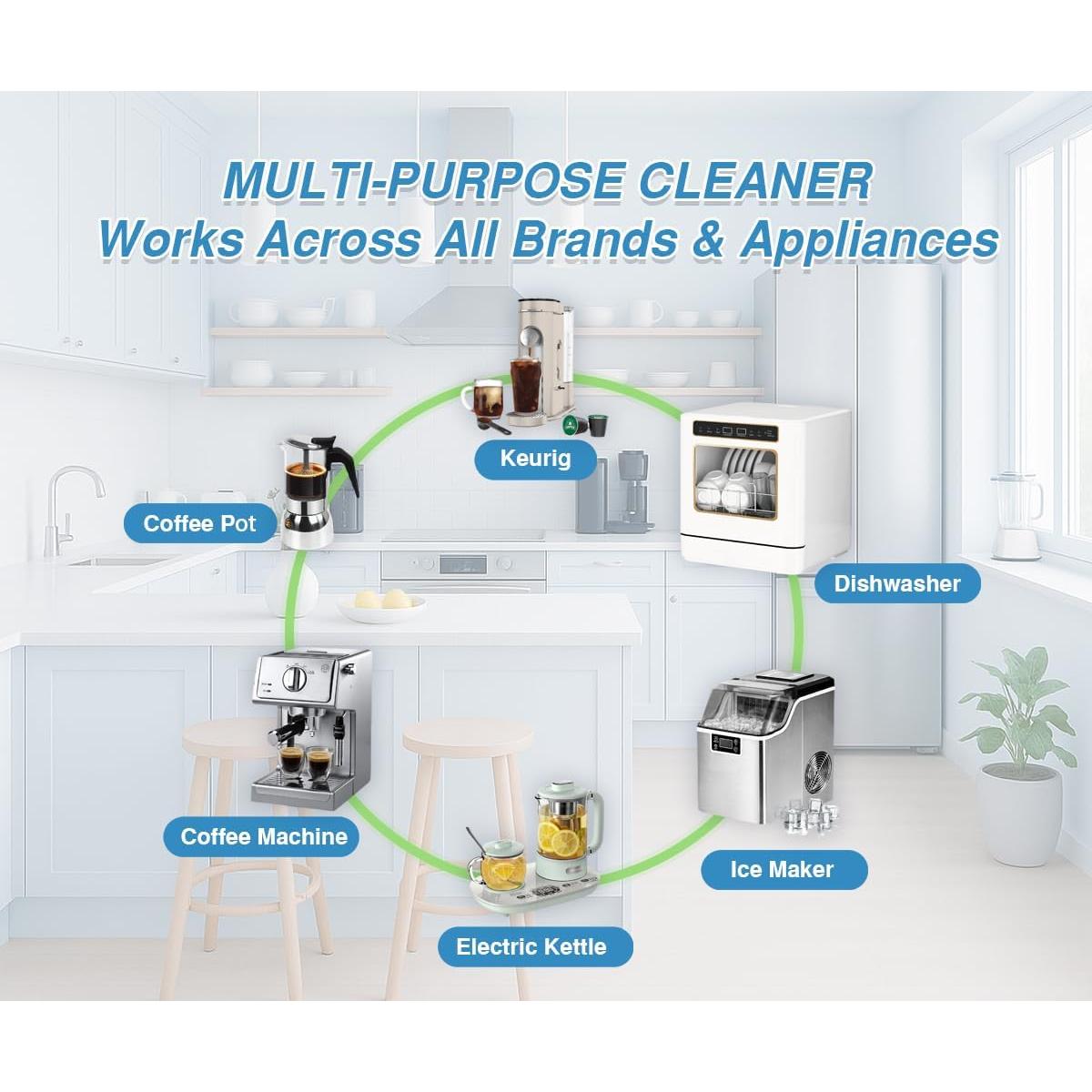 48 Tabletas Limpiador Desincrustante para Cafeteras CoffeeMC