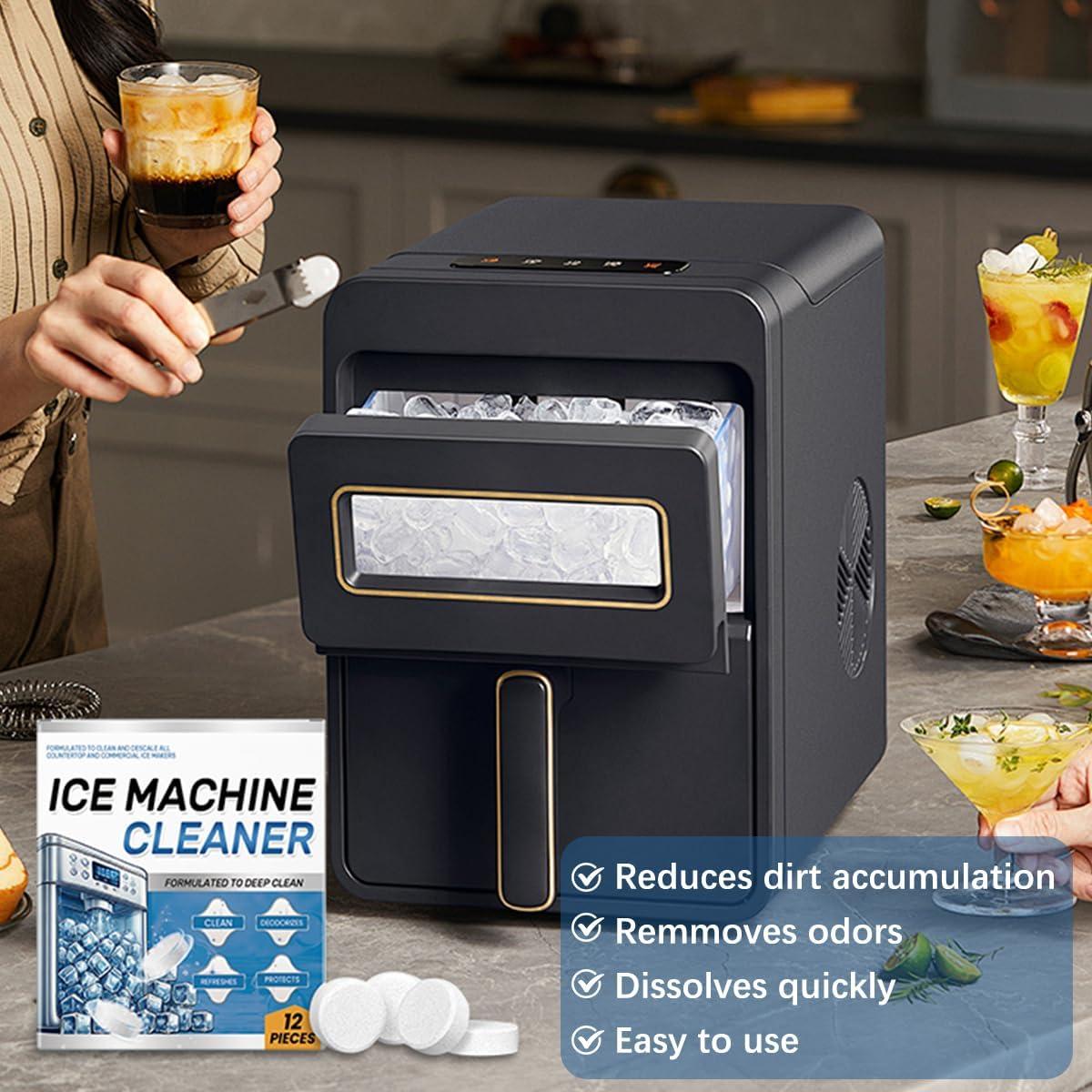 Limpiador de Máquina de Hielo FAIRLONG - 24 Tabletas Desincrustantes