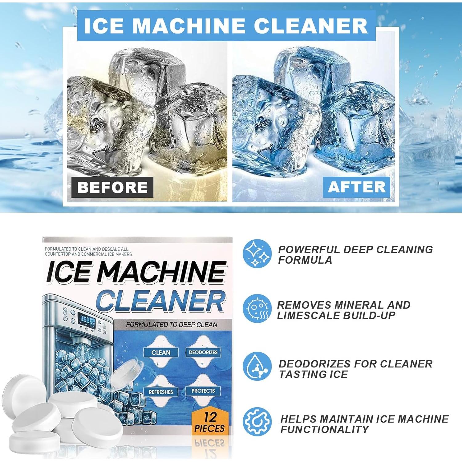 Tabletas Desincrustantes para Máquinas de Hielo - 36 Unidades