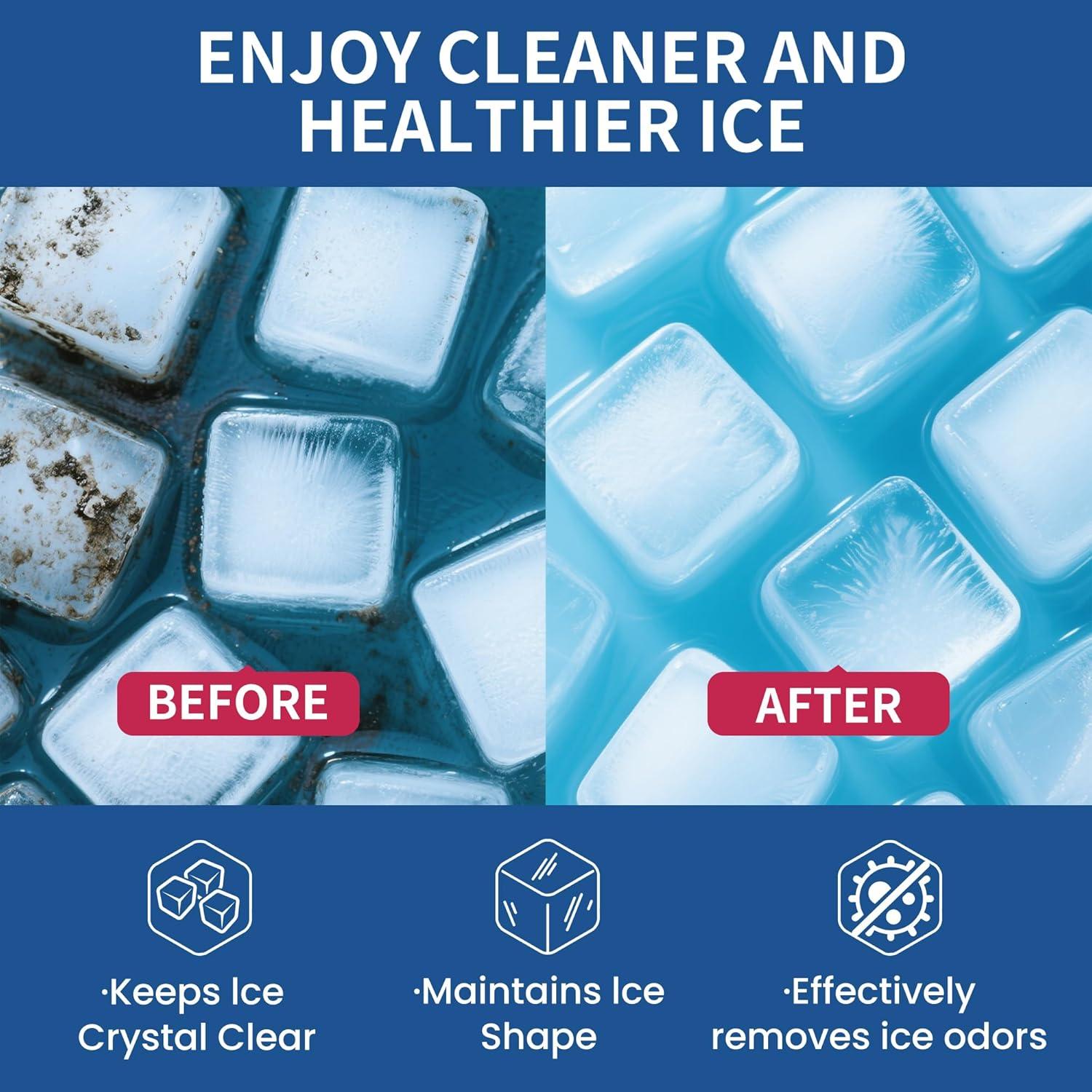 Limpiador Desincrustante para Máquina de Hielo Maebho - 12 Tabletas