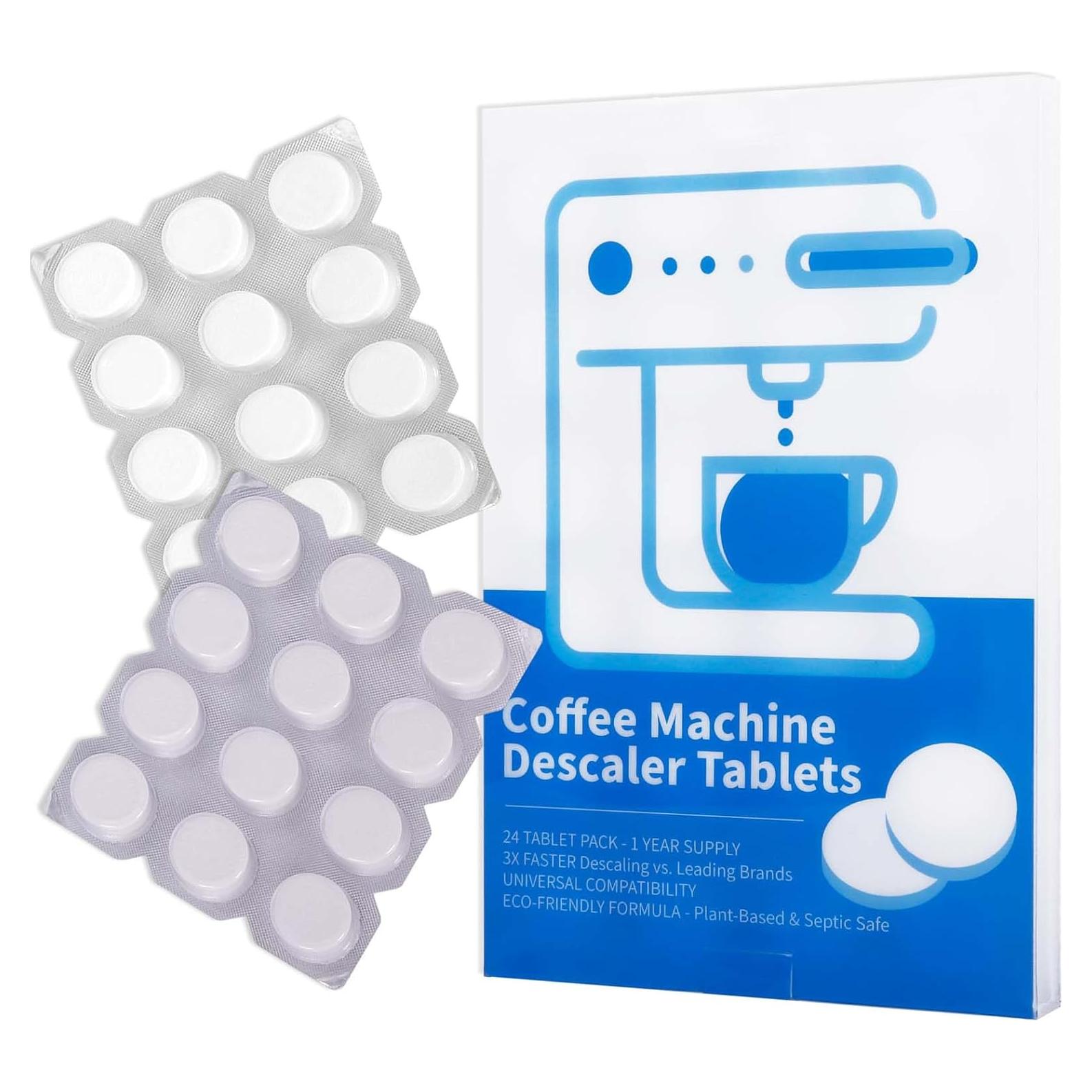 Tabletas Desincrustantes para Cafeteras Kiluiu - 24 Unidades