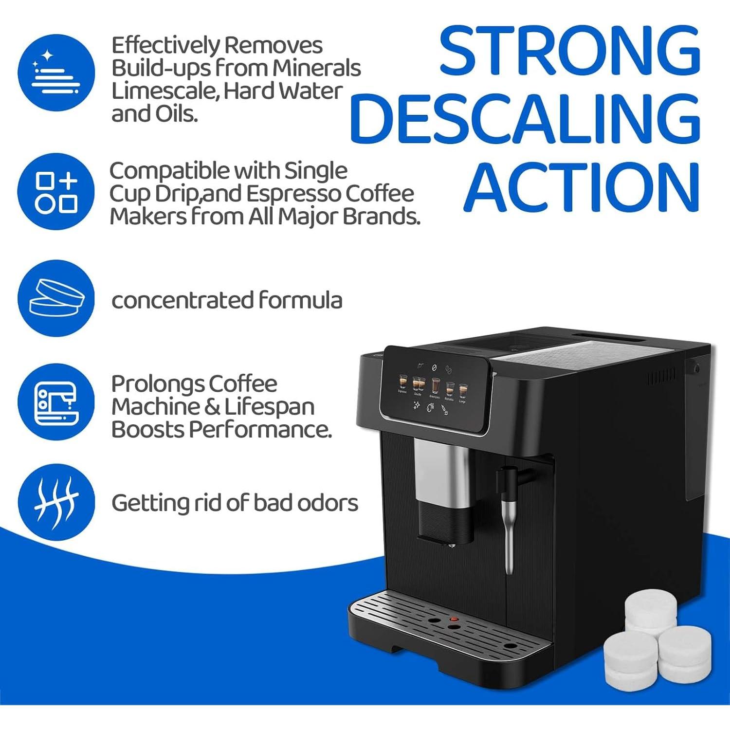 Tabletas Desincrustantes para Cafeteras Kiluiu - 24 Unidades