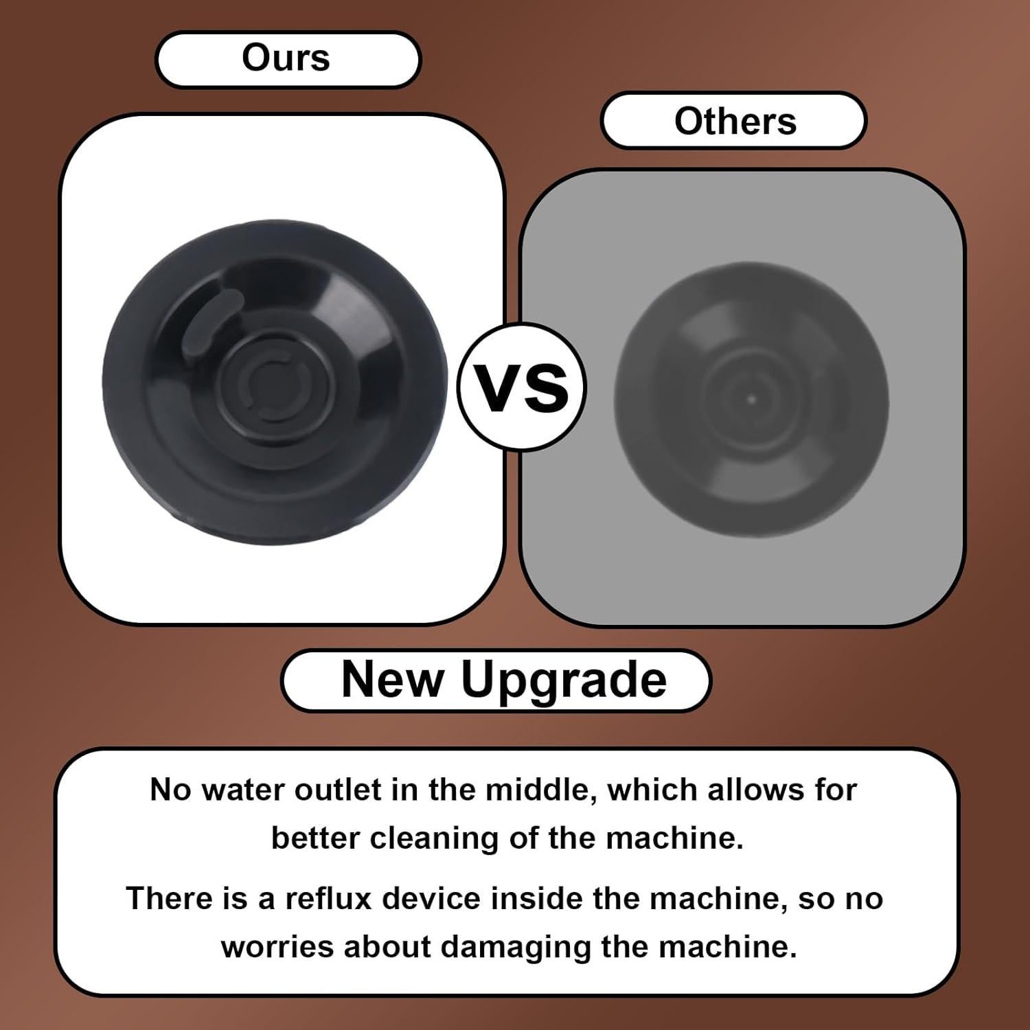 Disco de Limpieza para Espresso BOXOB 54mm - 2 Piezas Silicona