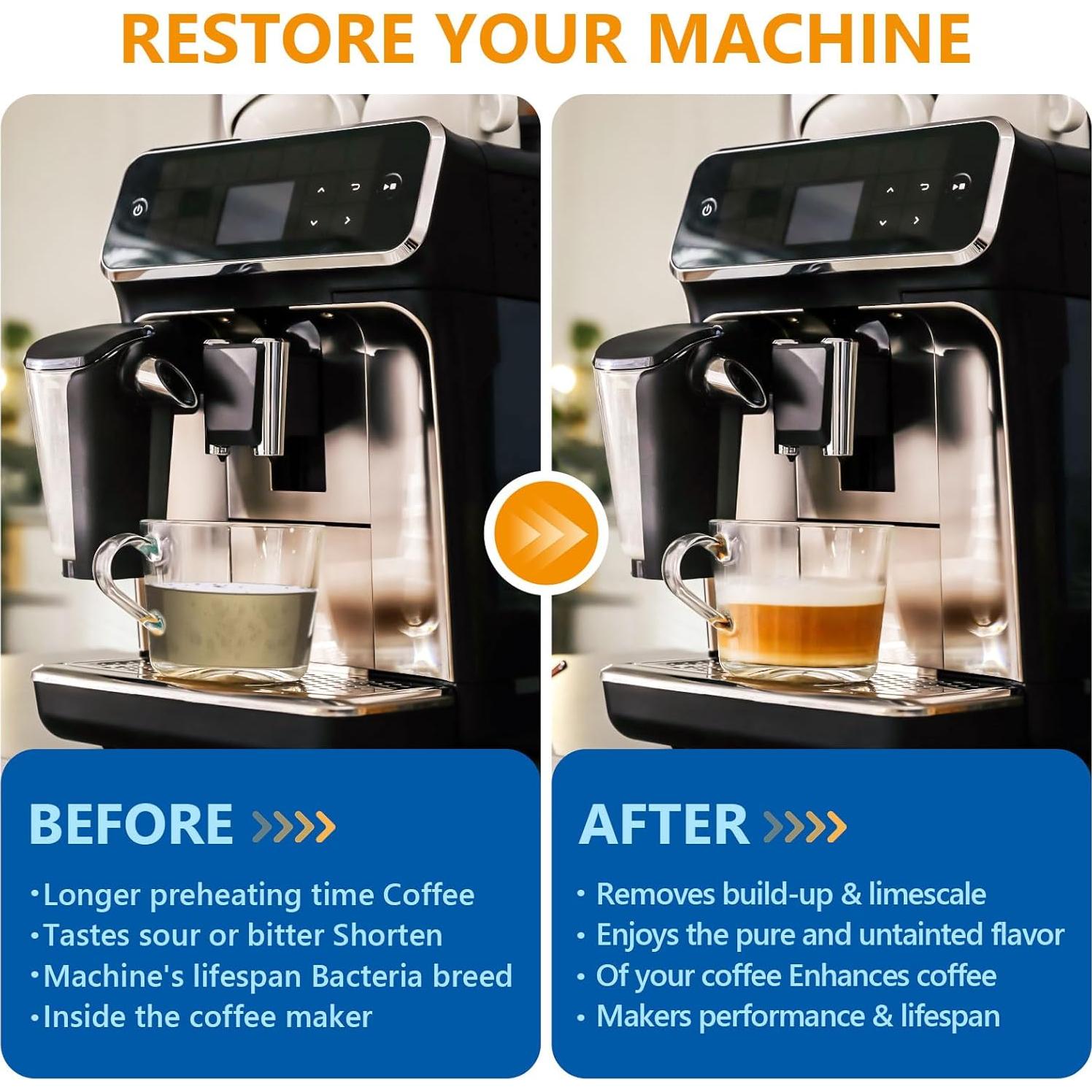 Tabletas Desincrustantes USKICH para Cafeteras - 34 Unidades