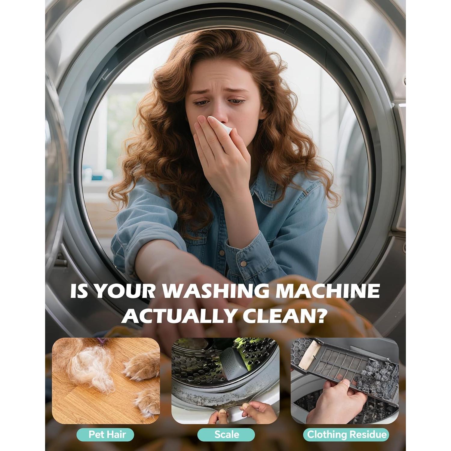 Tabletas Limpiadoras de Lavadora Mamouris 24 Unidades 11G