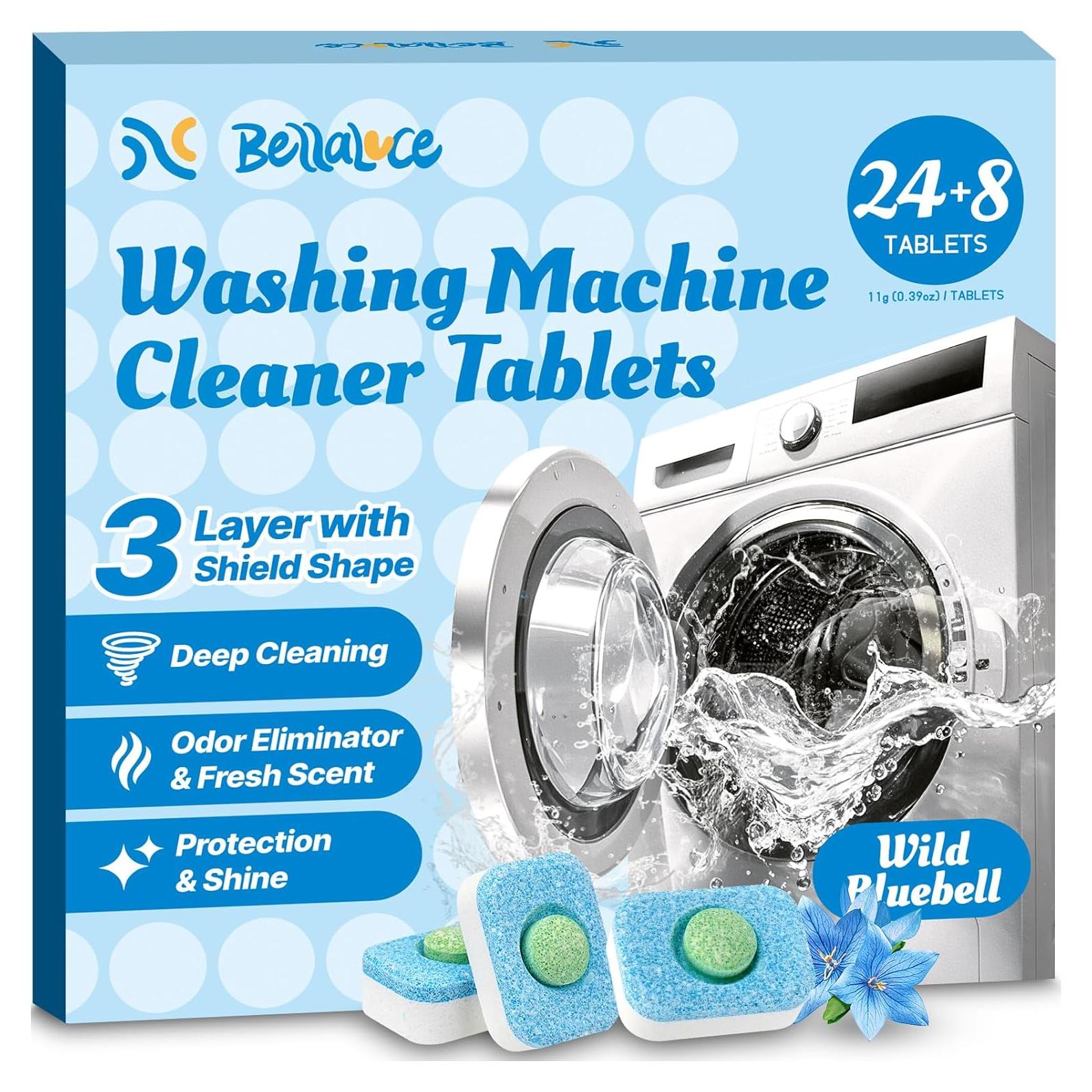 Tabletas Limpiadoras para Lavadoras - 32 Tabletas Ecológicas