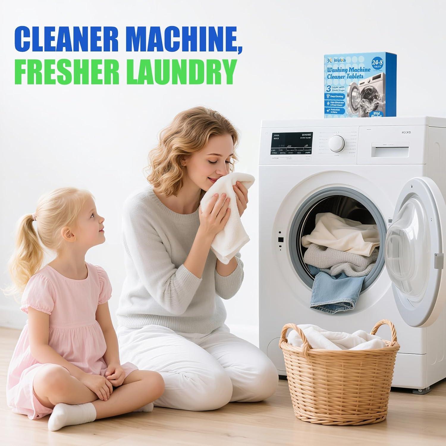 Tabletas Limpiadoras para Lavadoras - 32 Tabletas Ecológicas