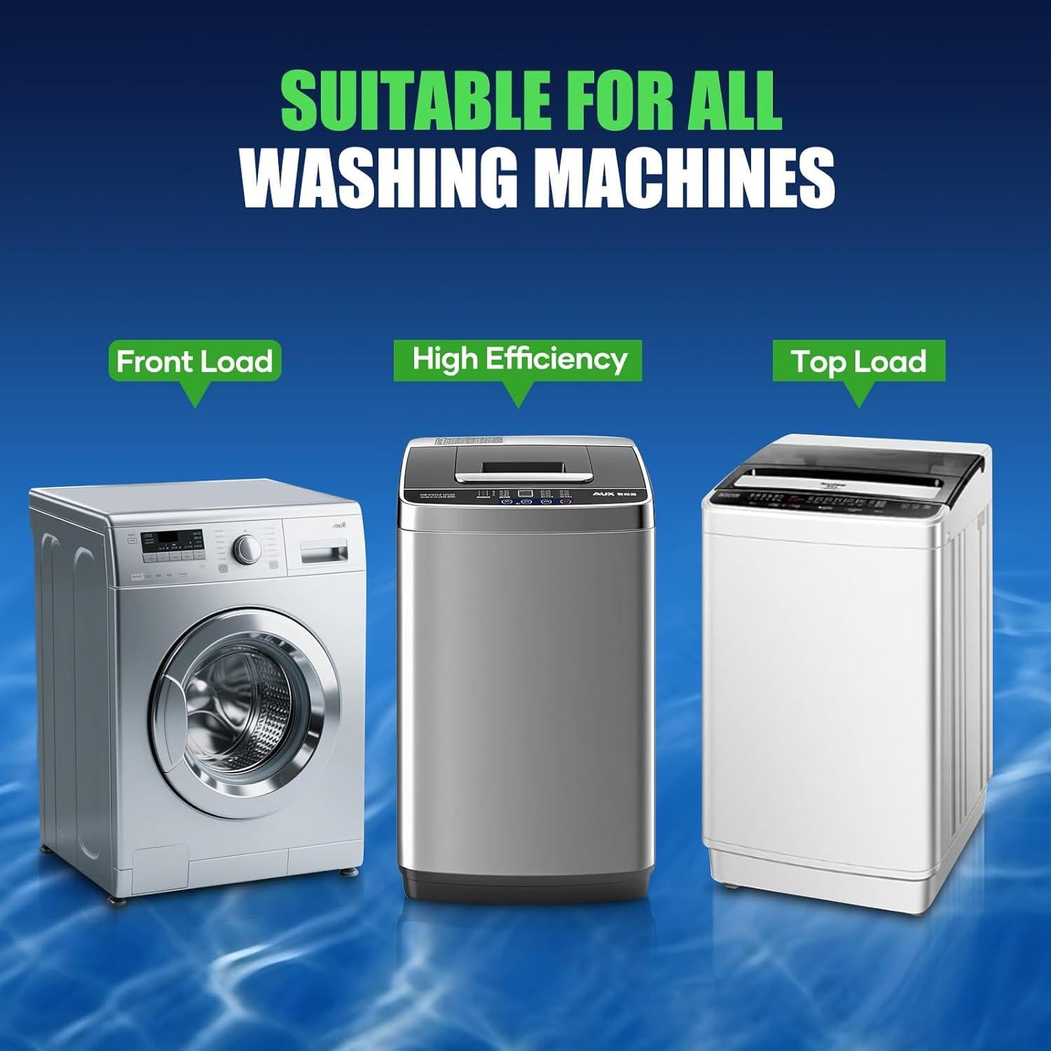 Tabletas Limpiadoras para Lavadoras - 32 Tabletas Ecológicas