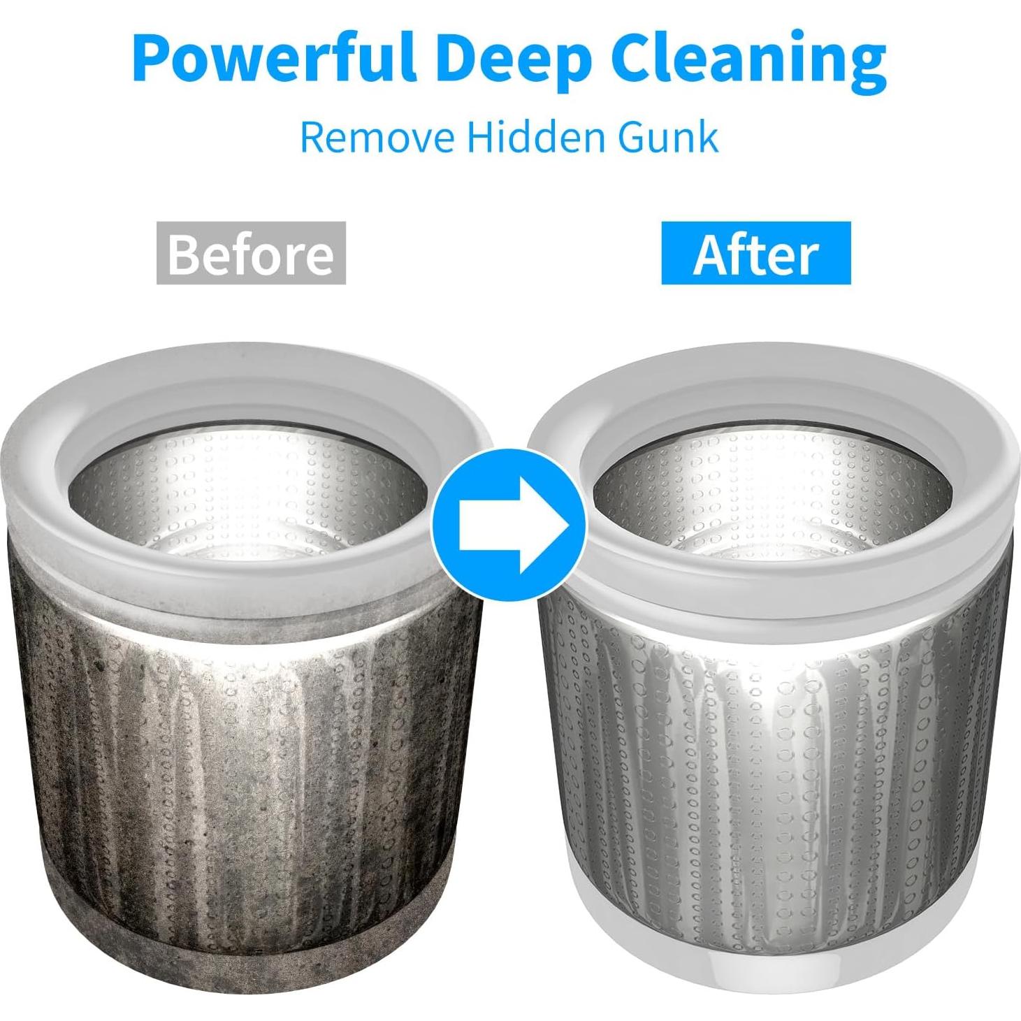 Tabletas Limpiadoras de Lavadora Ecológicas - 24 Unidades