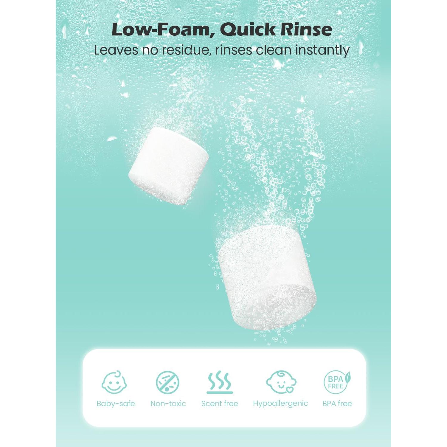 150 Tabletas de Detergente Mamouris para Lavadoras de Botellas