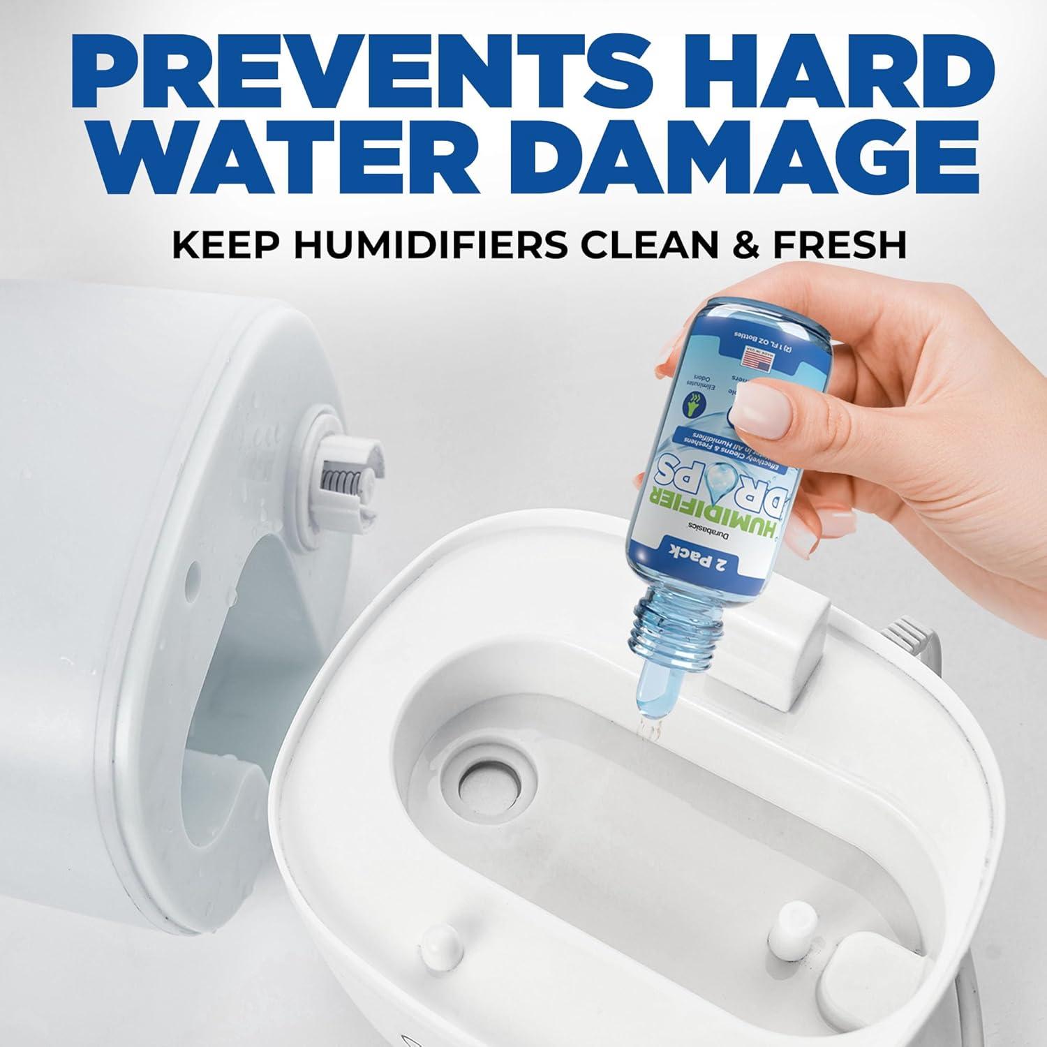 Gotas para Humidificador Durabasics - Limpieza y Desodorización