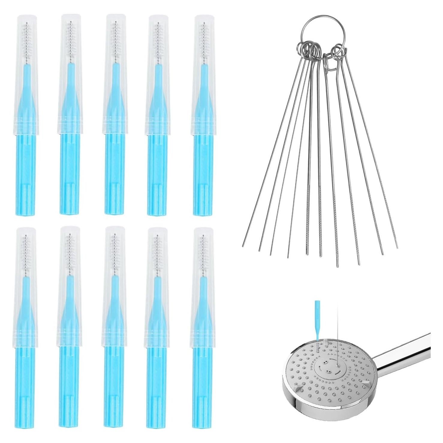 Kit de limpieza de cabezales de ducha 20 piezas Lasuroa