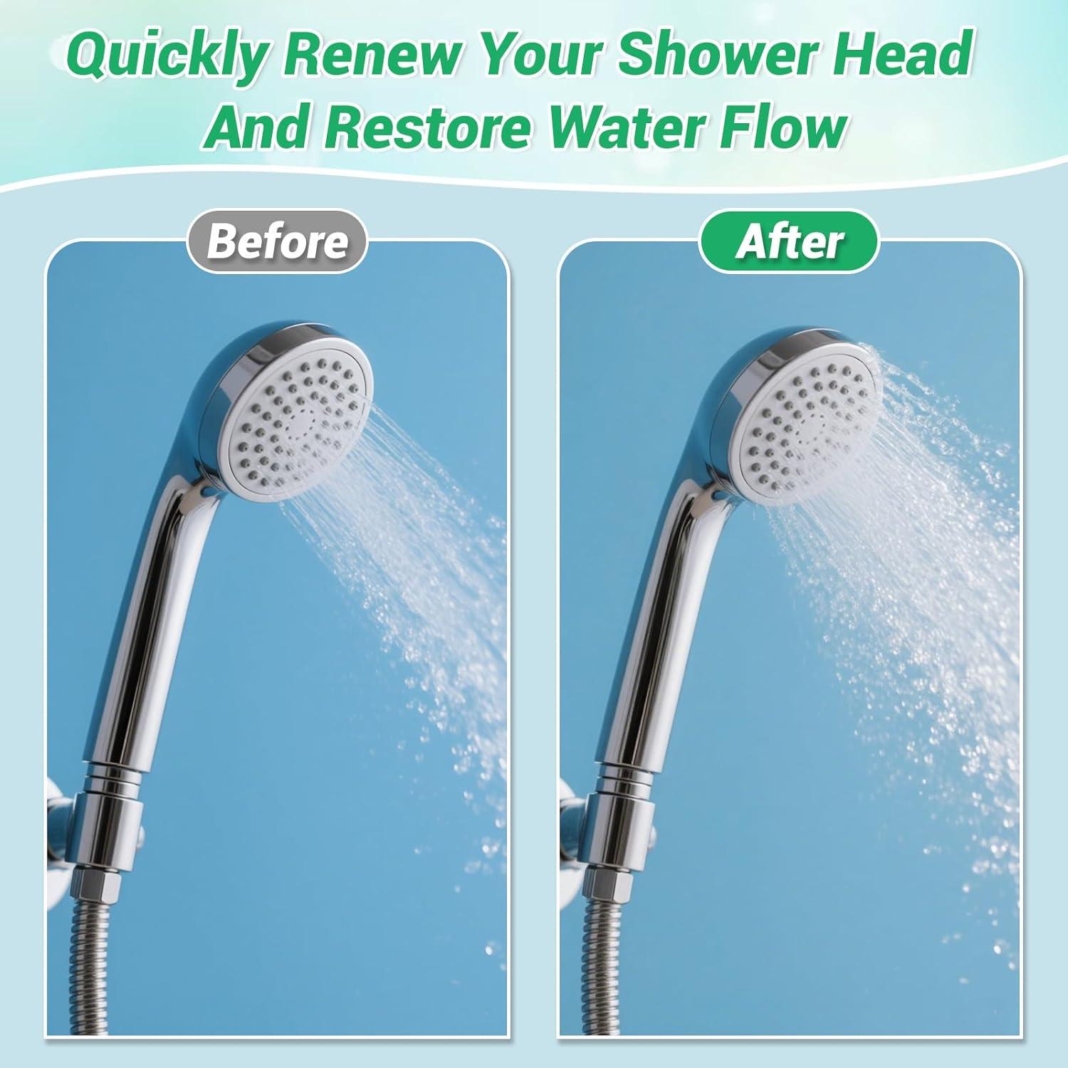 Kit de Limpieza de Cabezal de Ducha MAPVOLUT 70-en-1 con 50 Cepillos y 20 Puntas