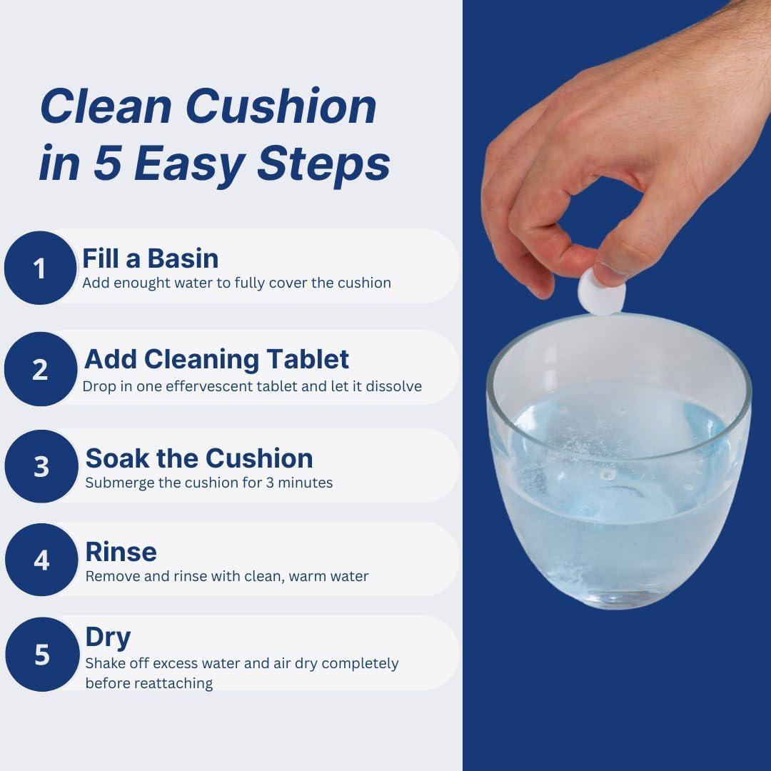 Tabletas Efervescentes Limpieza CPAP Snugell - 96 Unidades