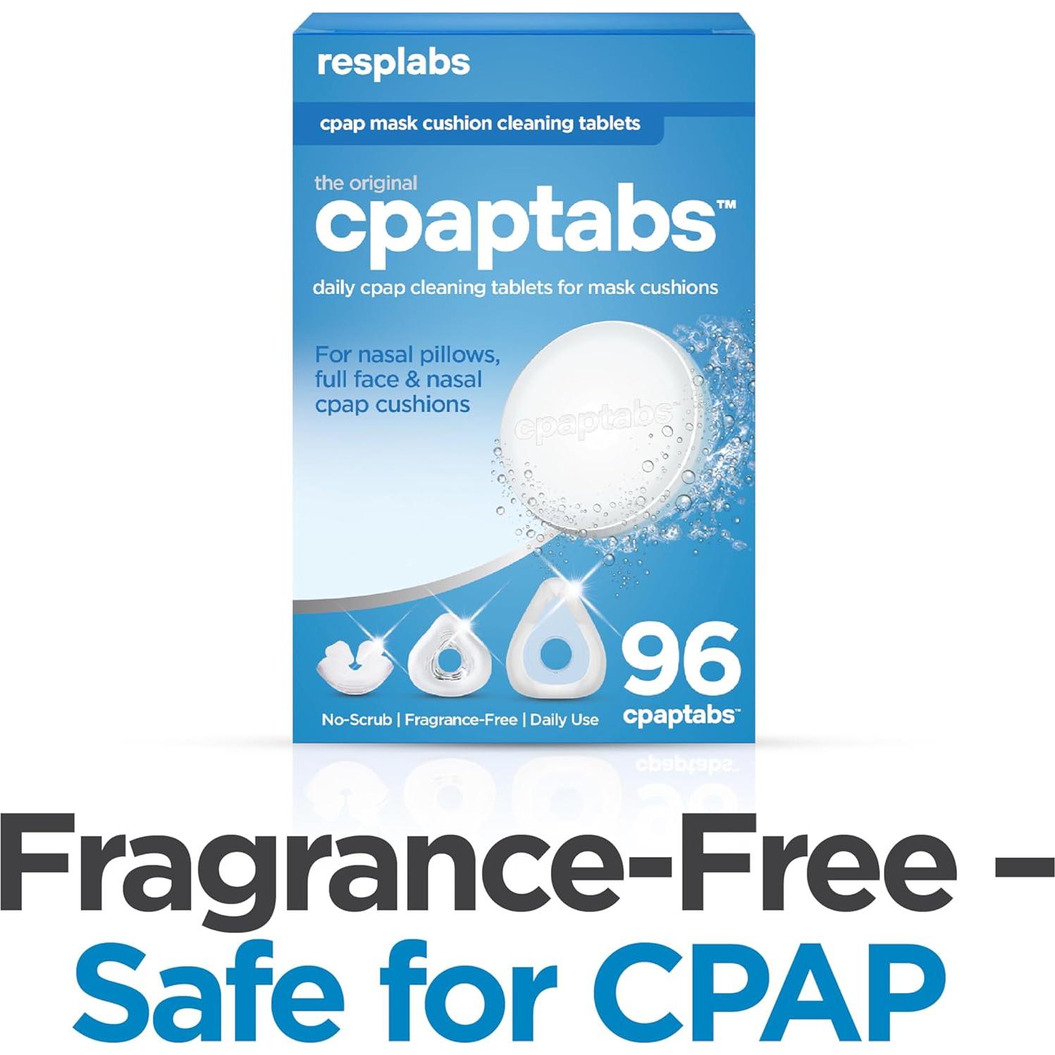 Tabletas de limpieza CPAP Resplabs - 30 unidades - Higiene fácil