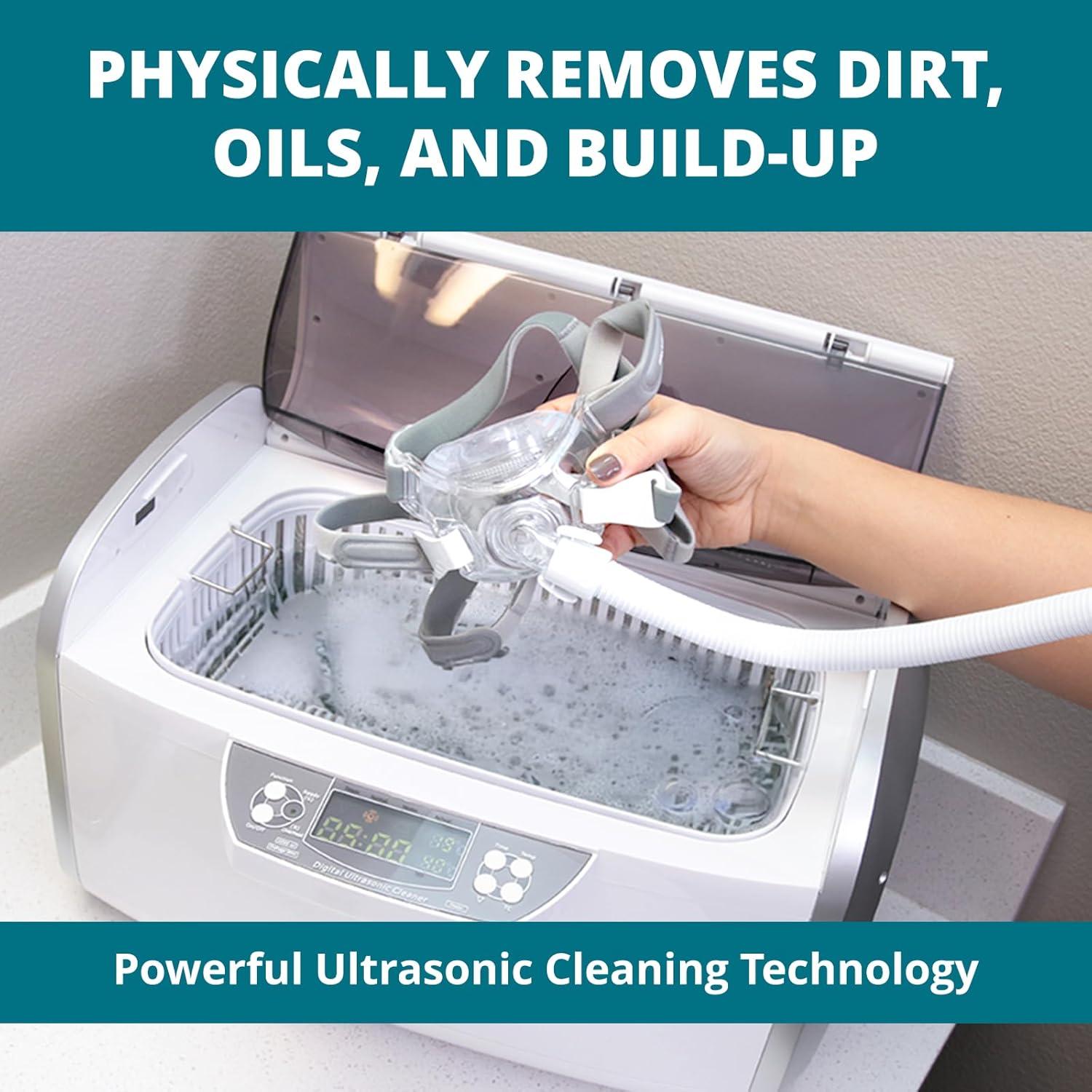 Limpiador Ultrasónico Sani Bot D6 - 60 Tabletas, 6L Acero Inoxidable