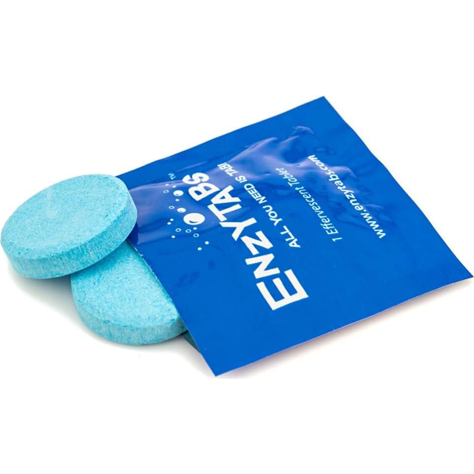 Tabletas Efervescentes para Tanque Séptico Enzytabs - 4 Meses