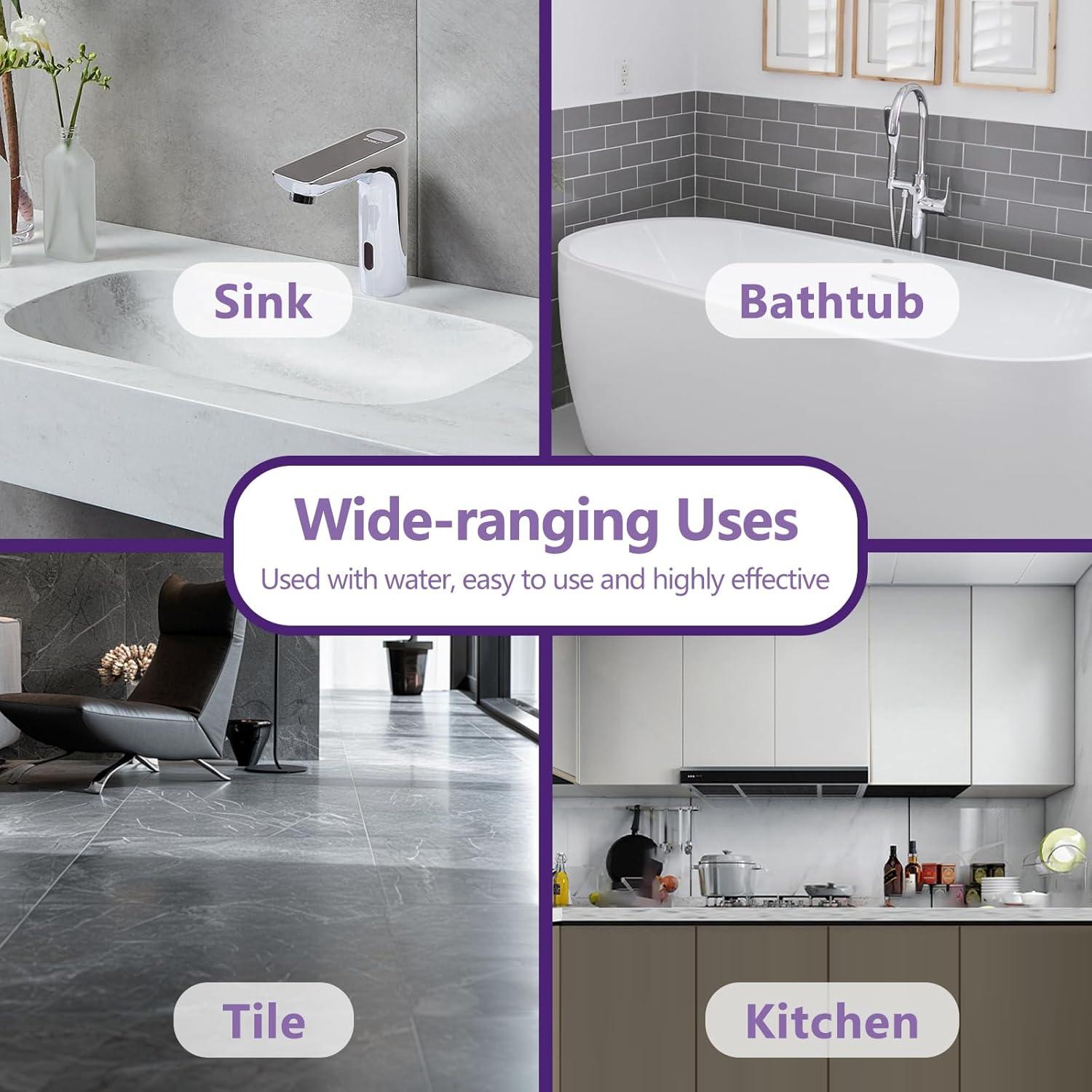 Limpiador de Inodoro en Polvo Krris 4x85g Fragancia Lavanda