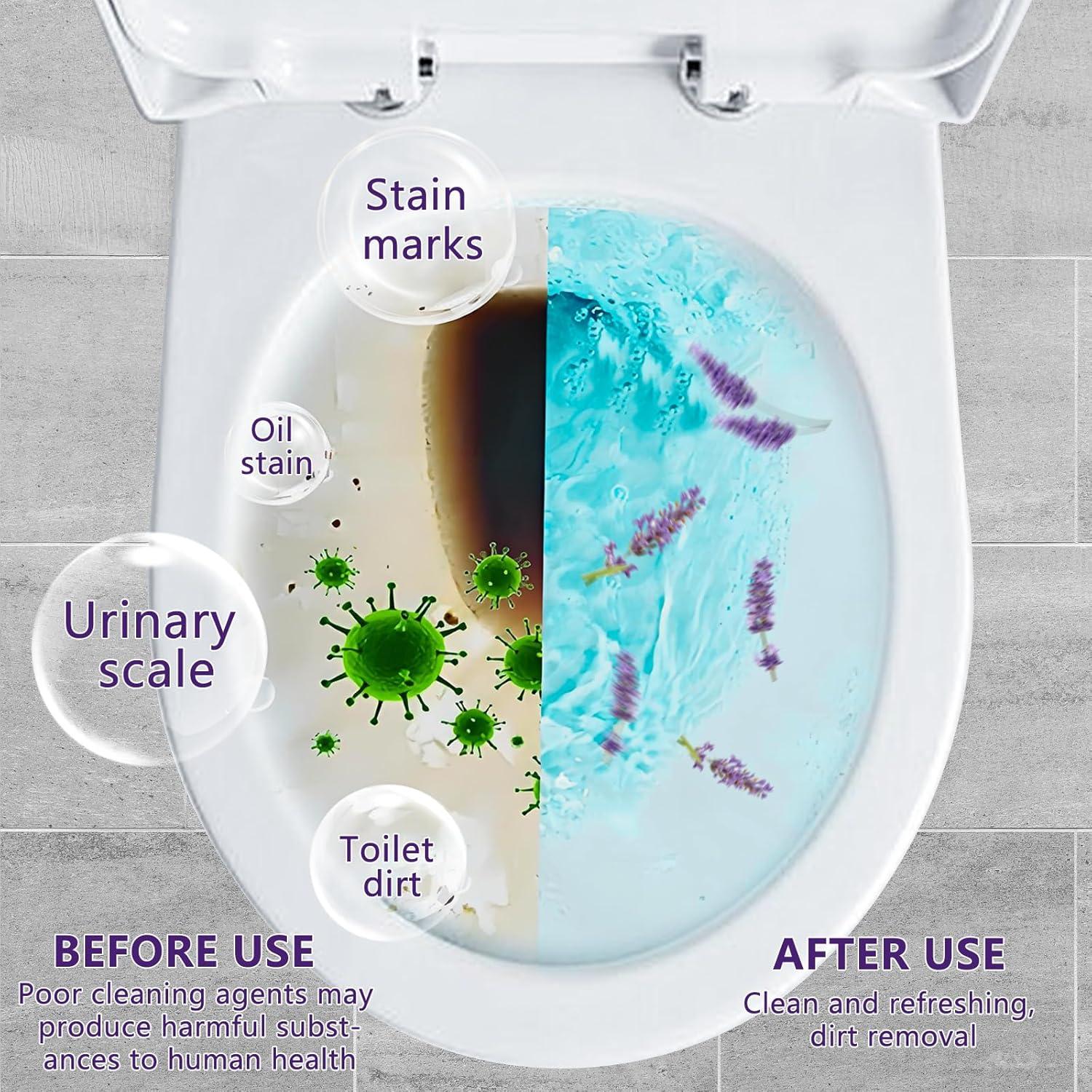 Limpiador de Inodoro en Polvo Krris 4x85g Fragancia Lavanda