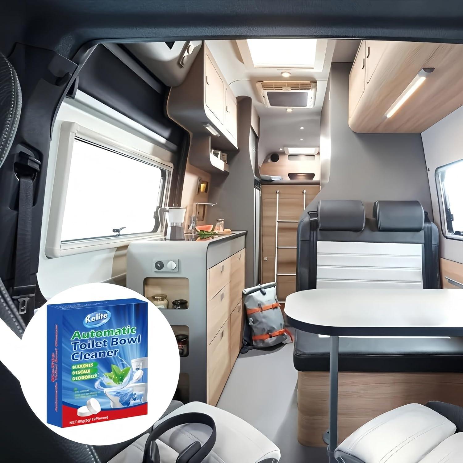 Limpiadores de Inodoro KELITE - 12 Tabletas Ecológicas