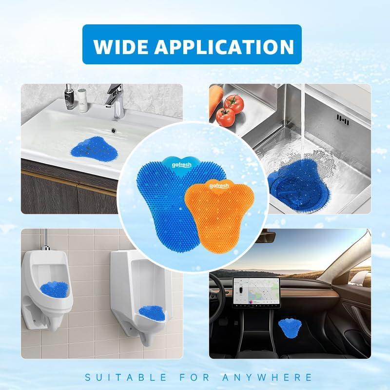 Desodorante de Pantalla de Urinal gofresh Brisa Oceánica - Paquete de 5