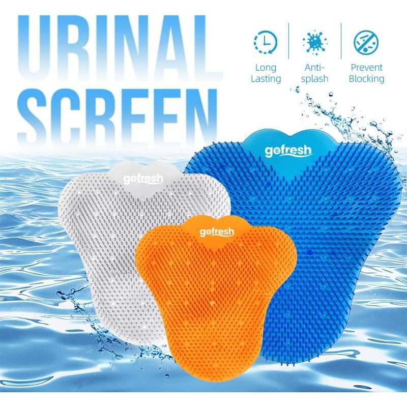 Desodorante de Pantalla de Urinal gofresh Brisa Oceánica - Paquete de 5