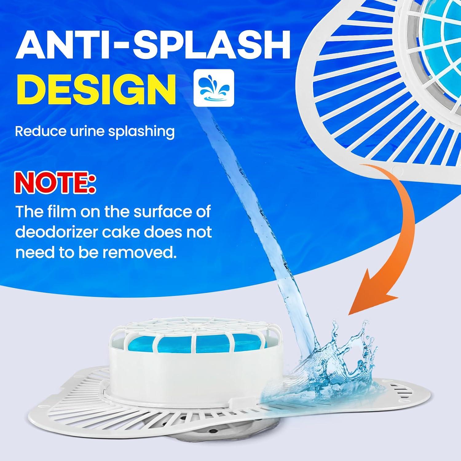 Paquete de 12 Pantallas Desodorantes para Urinario TENKAIWICK