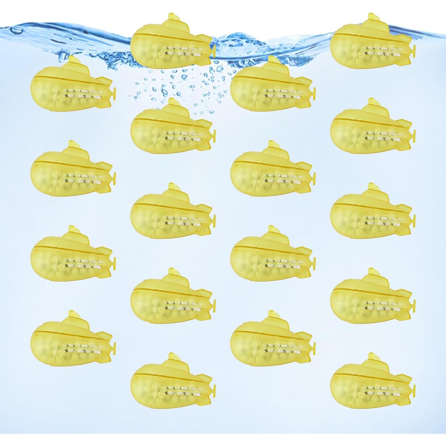 Limpiador de Humidificador Puxyblue 18-Pack Submarino Amarillo