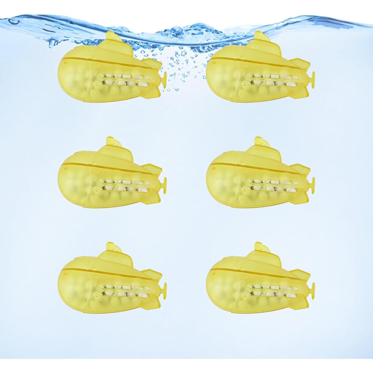 Limpiador de Humidificador Puxyblue 6-Pack Submarino Amarillo
