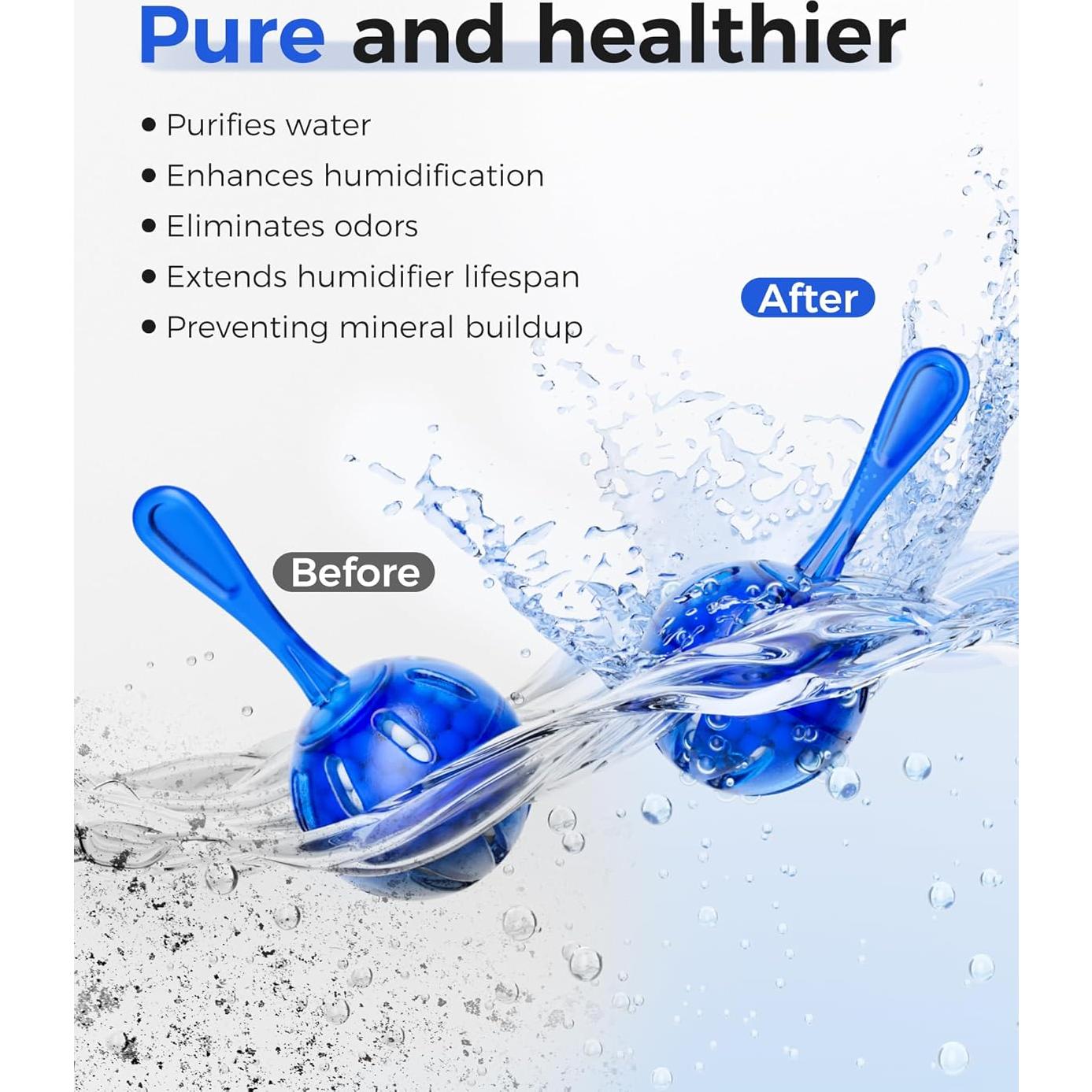 Bolas Antical para Humidificador ZhenD - Paquete de 16