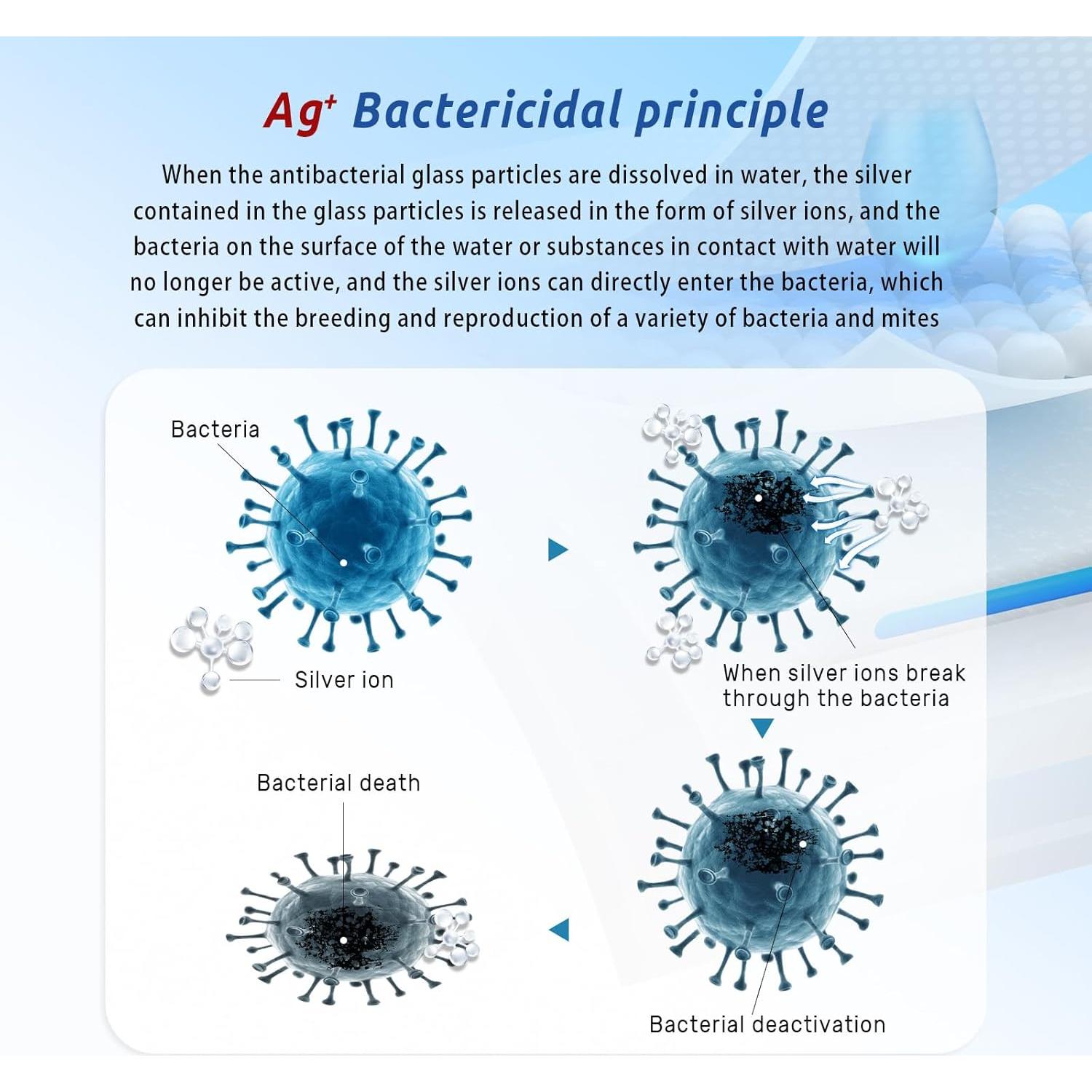 Limpiador de Humidificadores Ag+Bowie - Paquete de 3 Piezas
