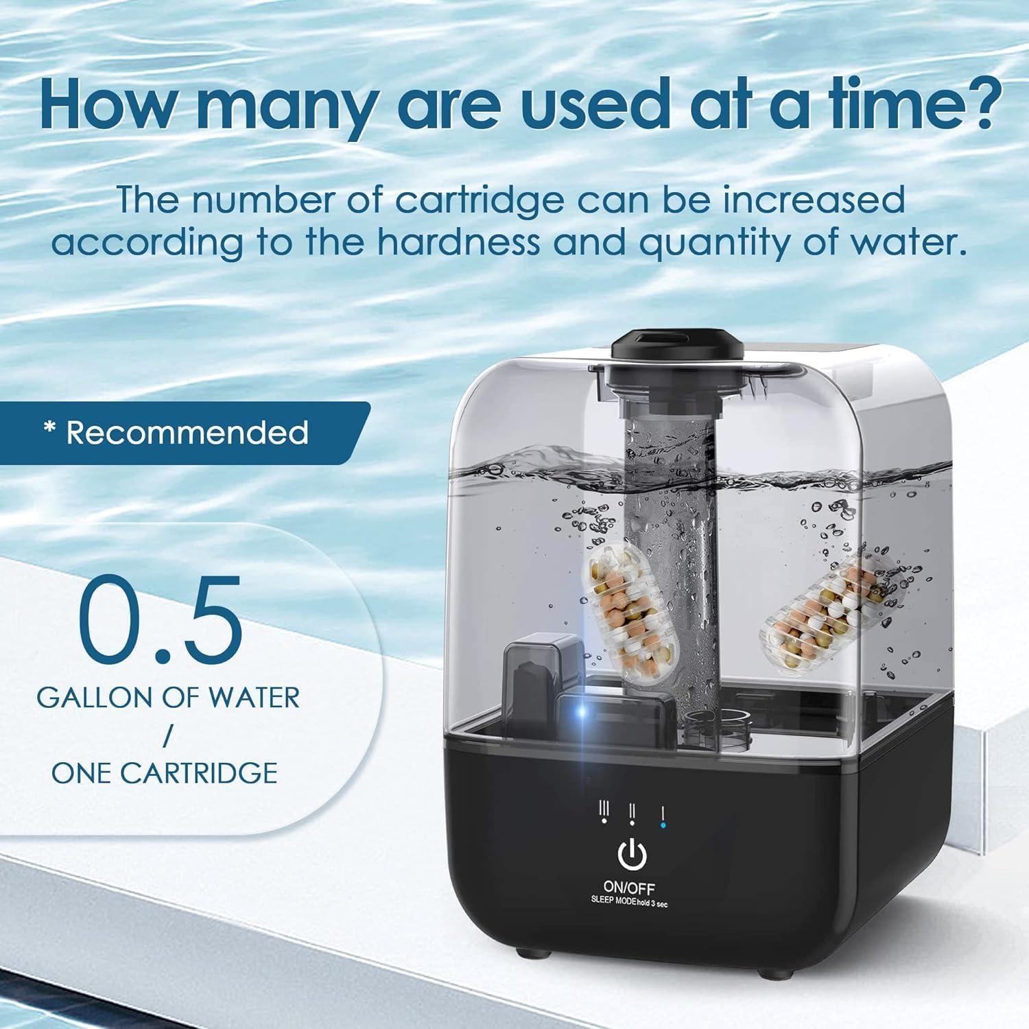 20 Cartuchos Limpiadores de Humidificador HSIAMEN 1.89L