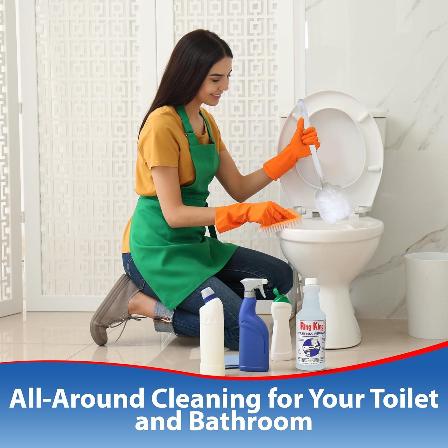 Limpiador de Inodoro Ring King 32oz + Cepillo 33cm - Amazon