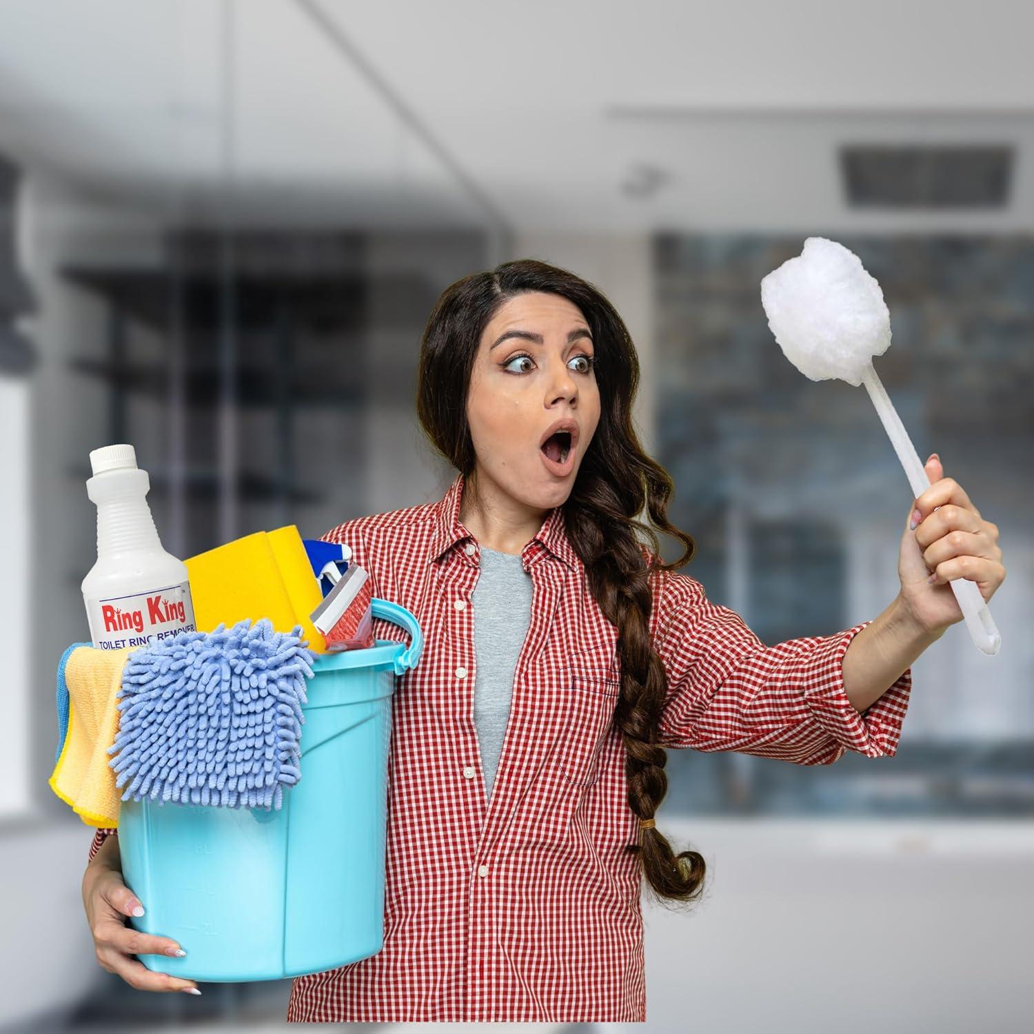 Limpiador de Inodoro Ring King 32oz + Cepillo 33cm - Amazon