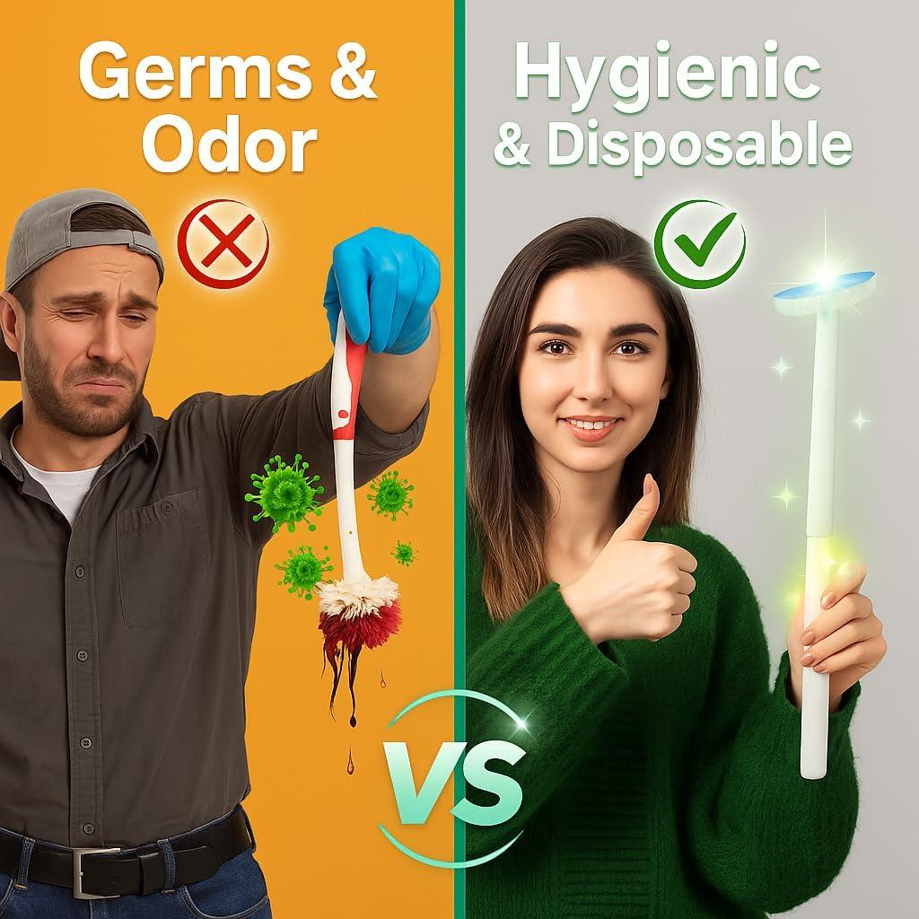 Juego de Cepillo de Inodoro Desechable CiLoN con 30 Recargas