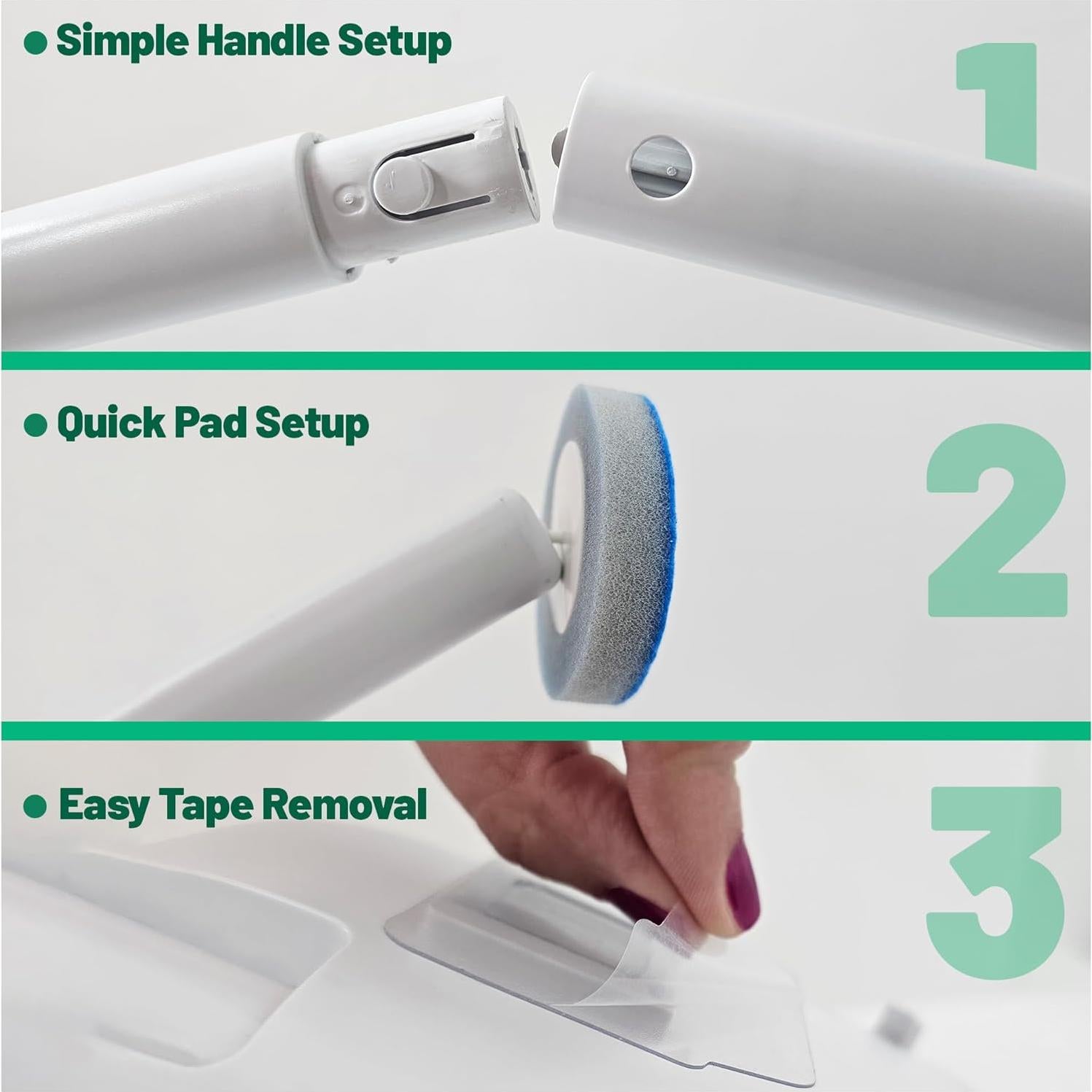 Juego de Cepillo de Inodoro Desechable CiLoN con 30 Recargas