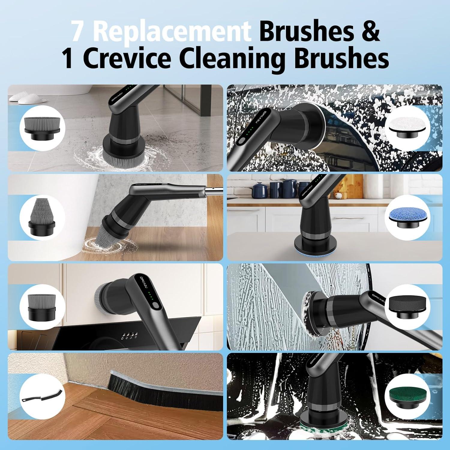 Cepillo Eléctrico de Limpieza Dreazu G2-Pro 12 en 1 IPX7