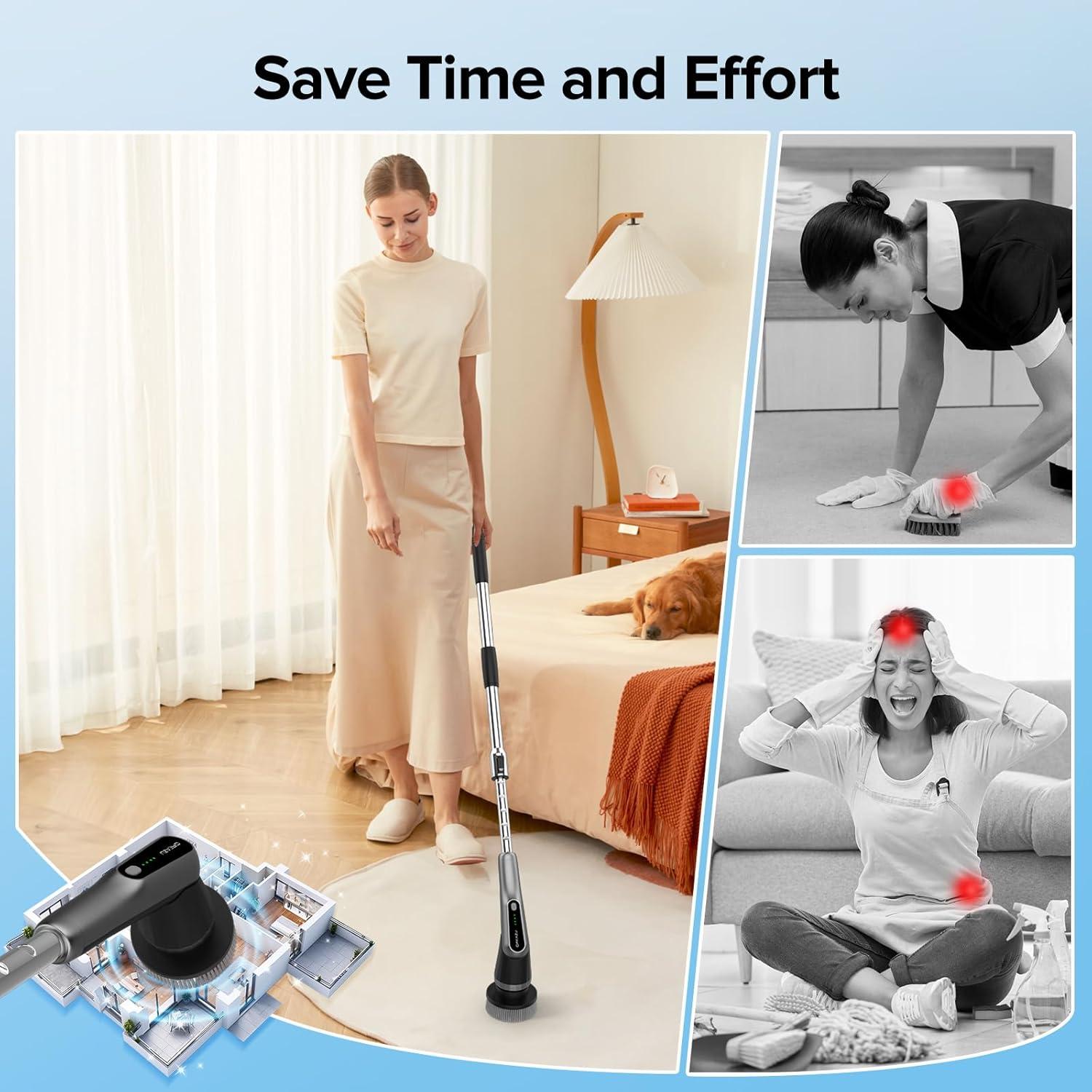 Cepillo Eléctrico de Limpieza Dreazu G2-Pro 12 en 1 IPX7