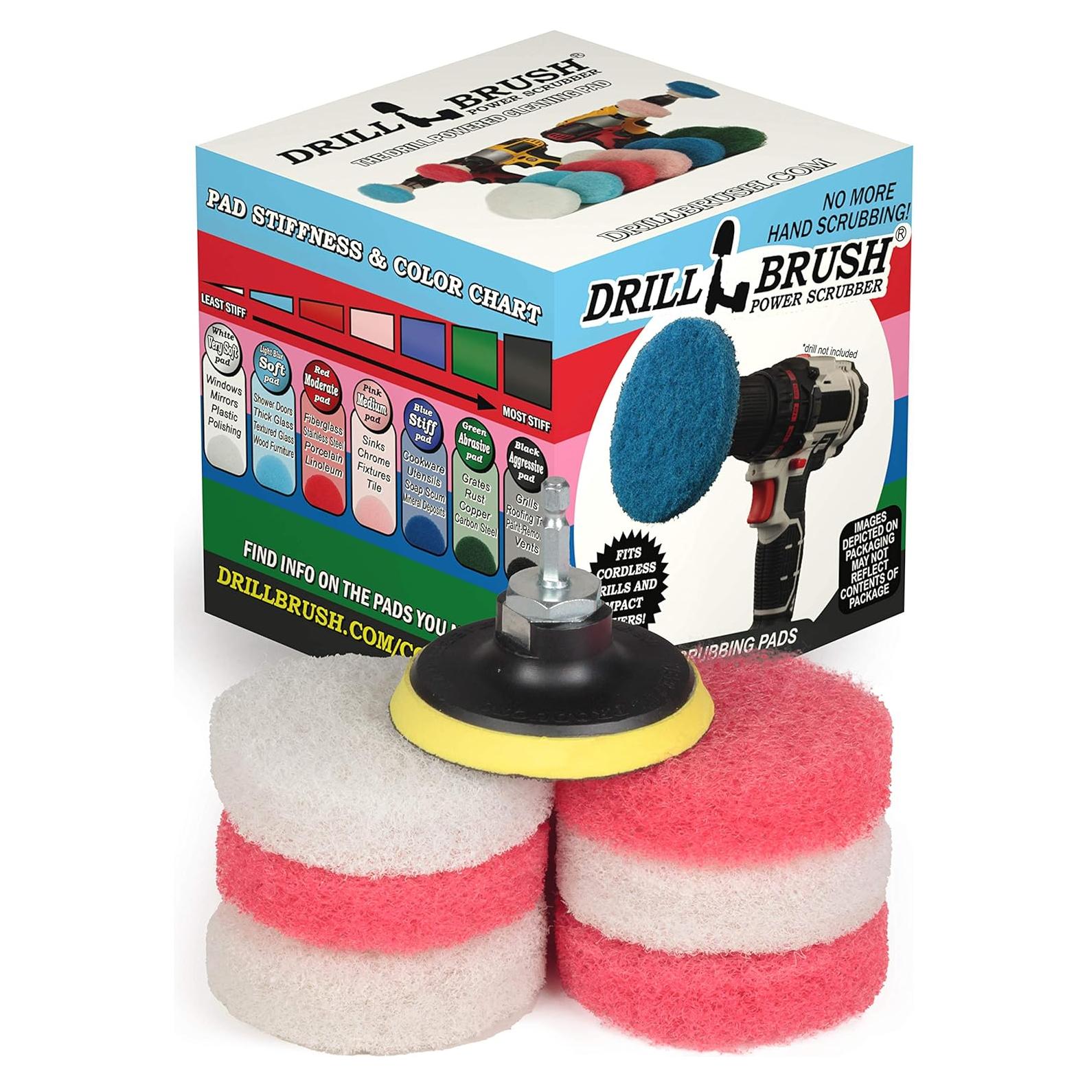 Kit de Fregado Mini 5 Piezas Drillbrush 3 Pulgadas Sin Rayones
