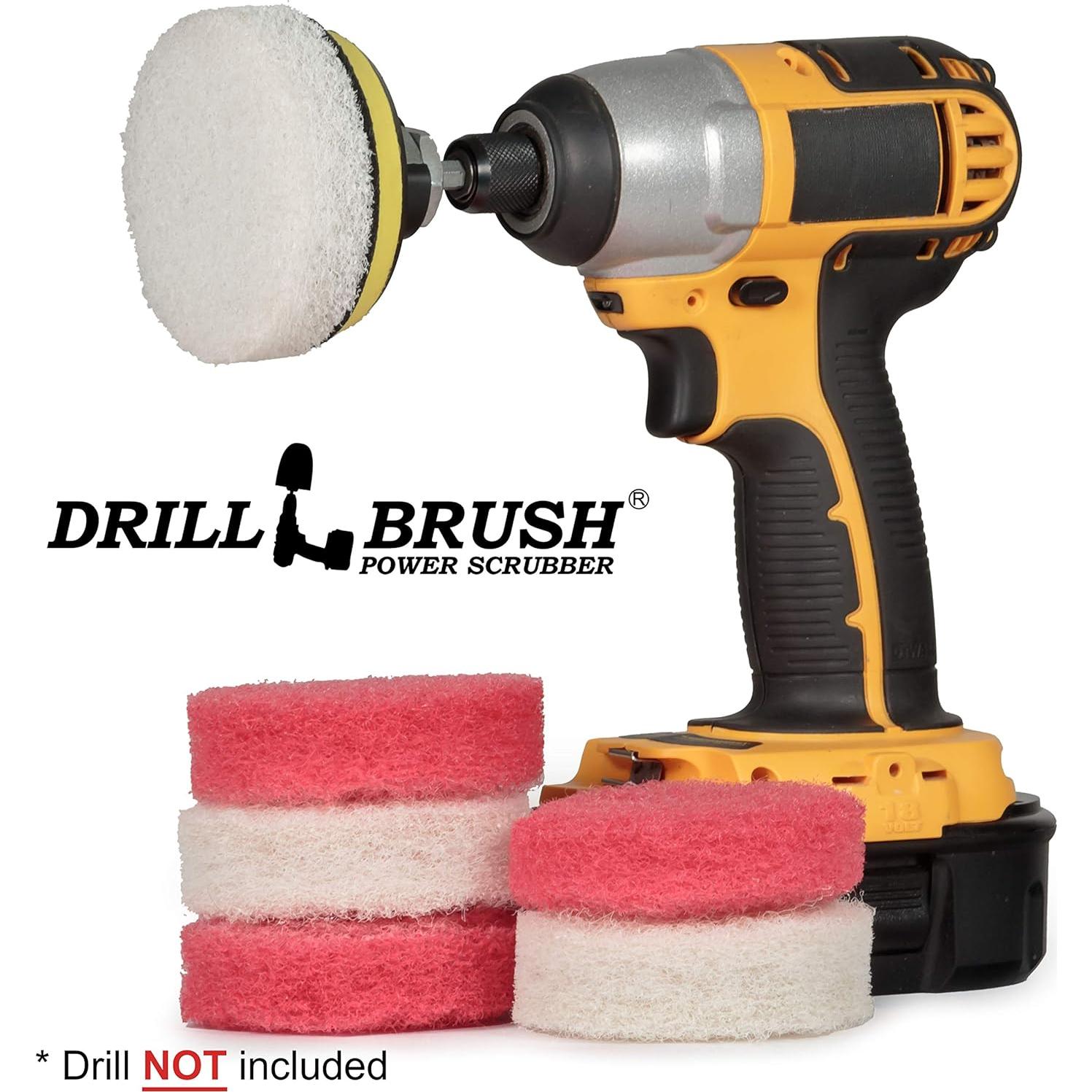 Kit de Fregado Mini 5 Piezas Drillbrush 3 Pulgadas Sin Rayones