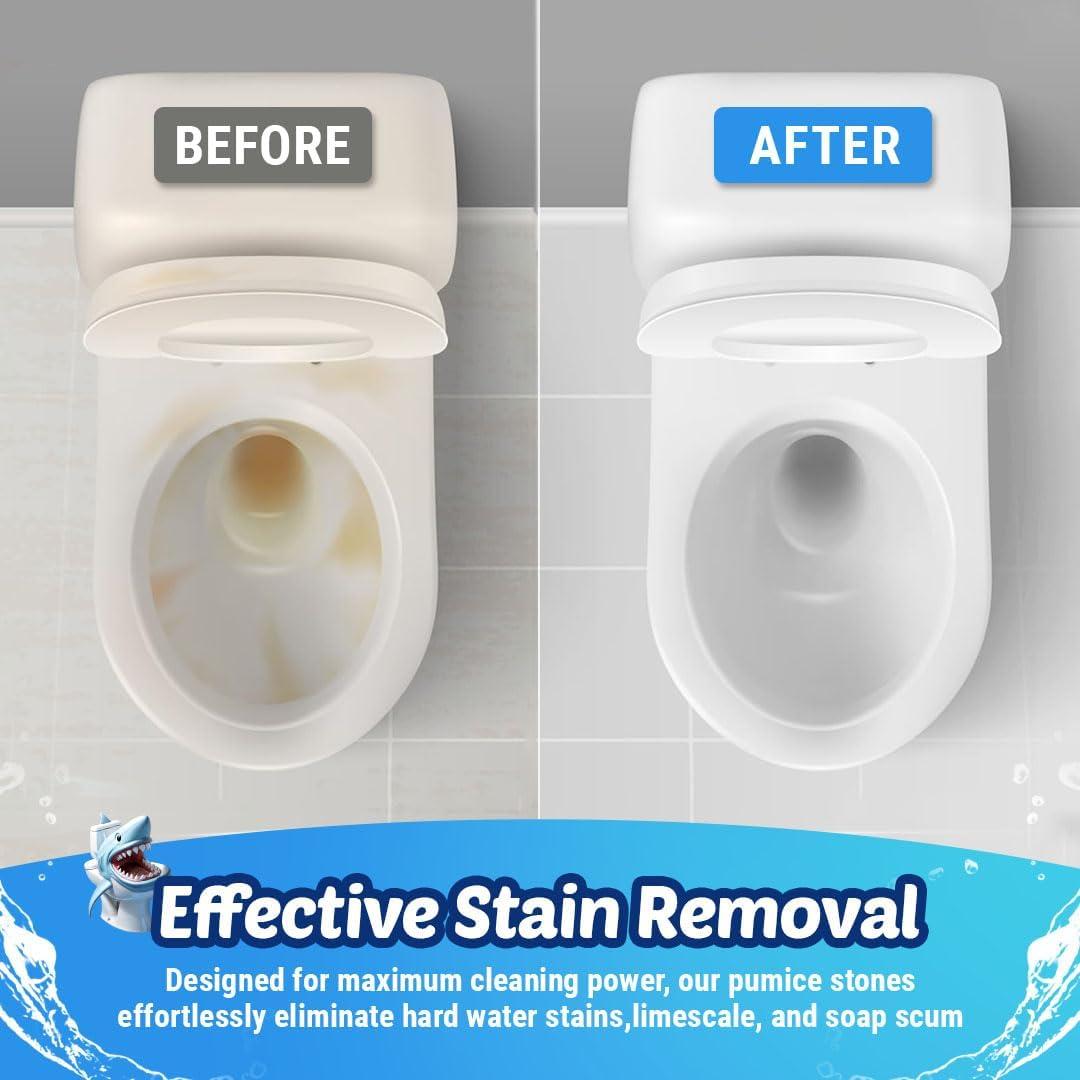 2 Piezas de Piedra Pómez JAVCO para Limpieza de Inodoro