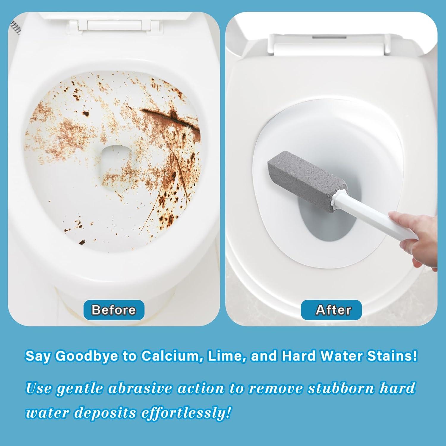 3 Piedras Pómez Herda con Mango Largo para Limpieza Eficaz