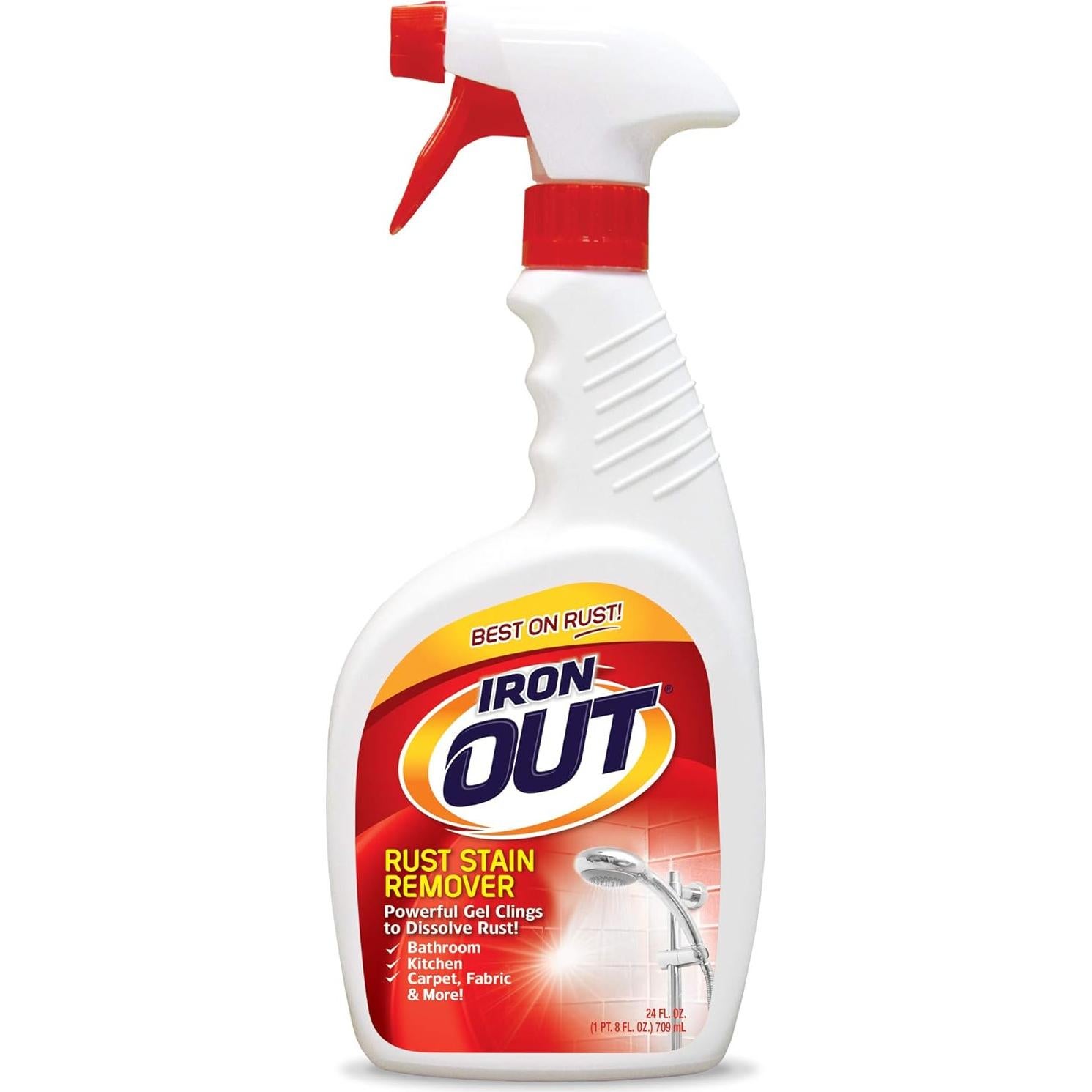 Limpiador Automático de Inodoro Iron Out 6 Tabletas y Spray