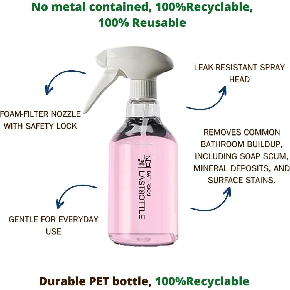 Limpiador de Baño Ecológico con Tabletas de Ácido Tartárico - 3 Recargas