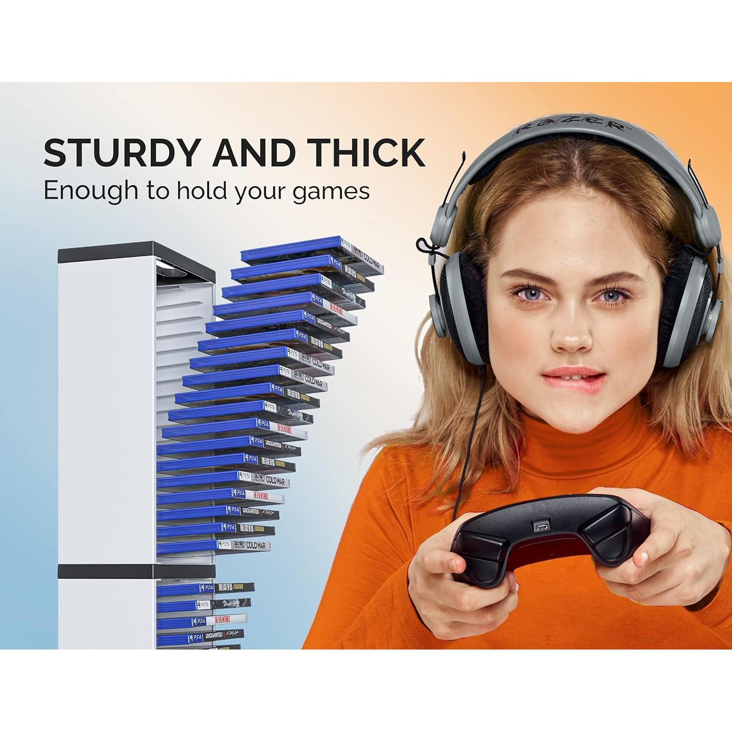 Torre de Almacenamiento Skywin para 36 Discos de Juegos